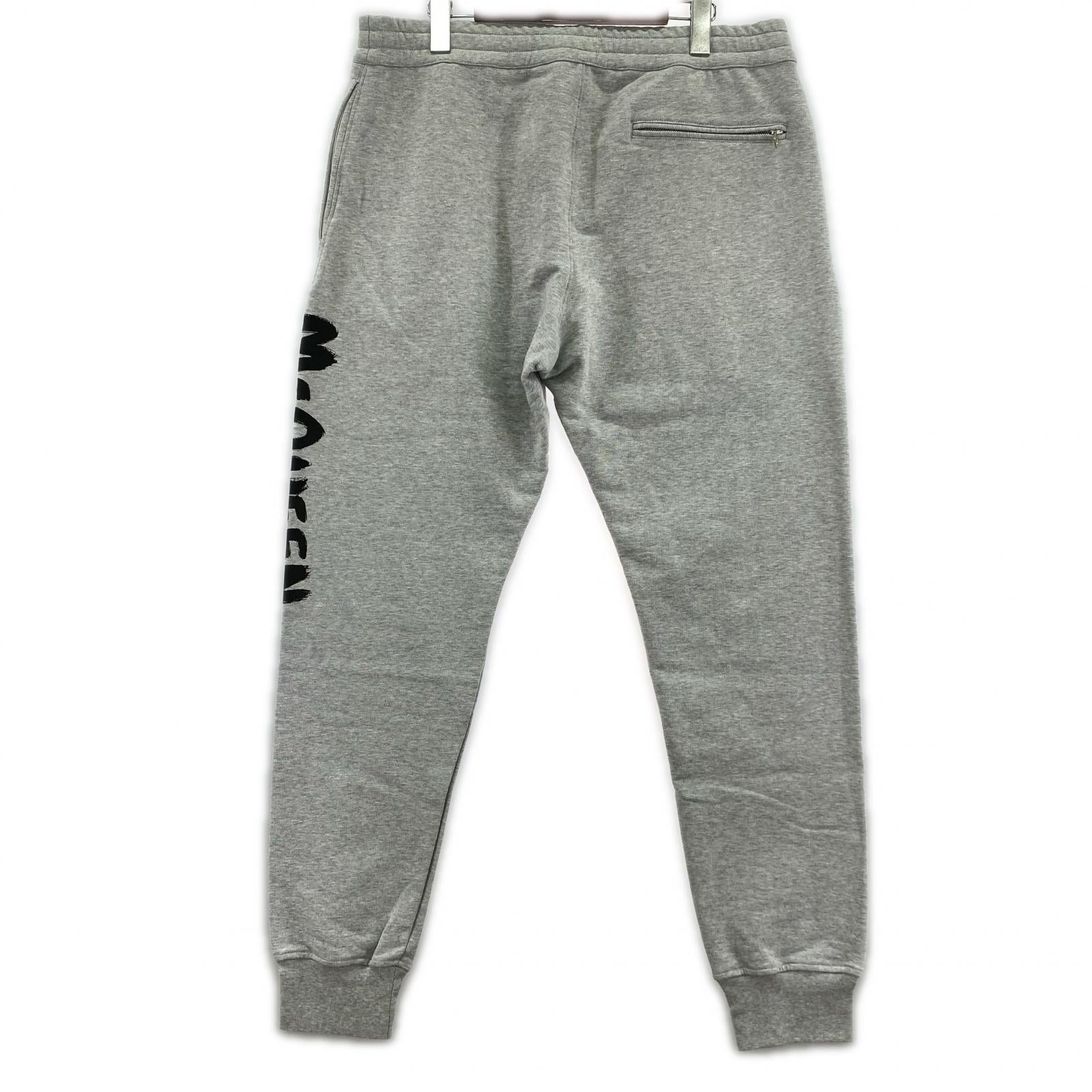パンツ Alexander McQueen グラフィティロゴ スウェットパンツ XL グレー 688714 QSZ81 グレー