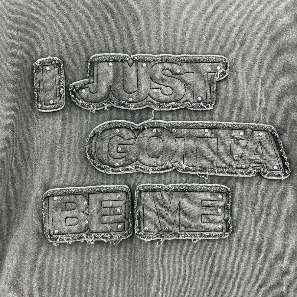 半袖Tシャツ グレー L L ブラック
