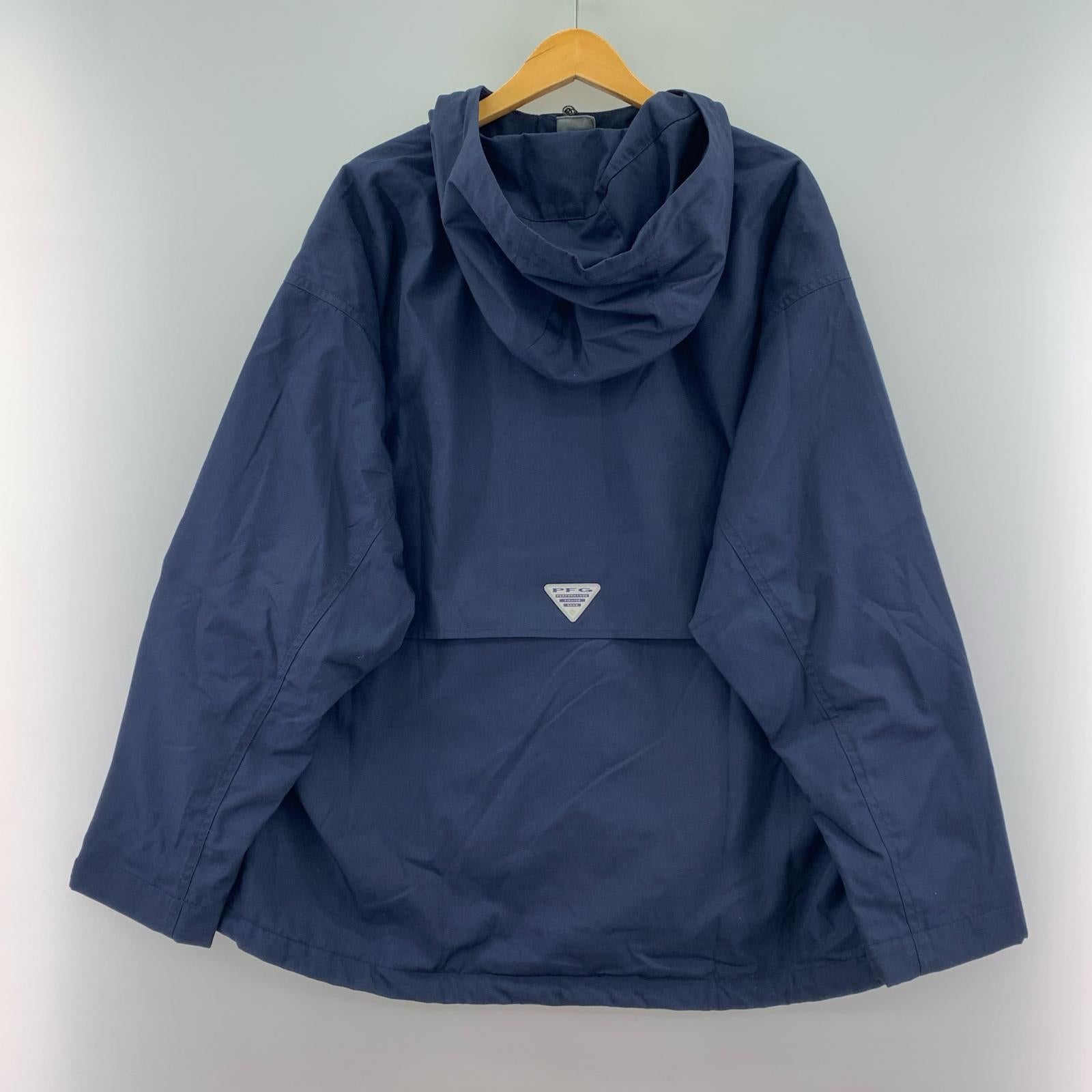 ジャケット × HOUYHNHNM PFG アノラックパーカー 紺 L