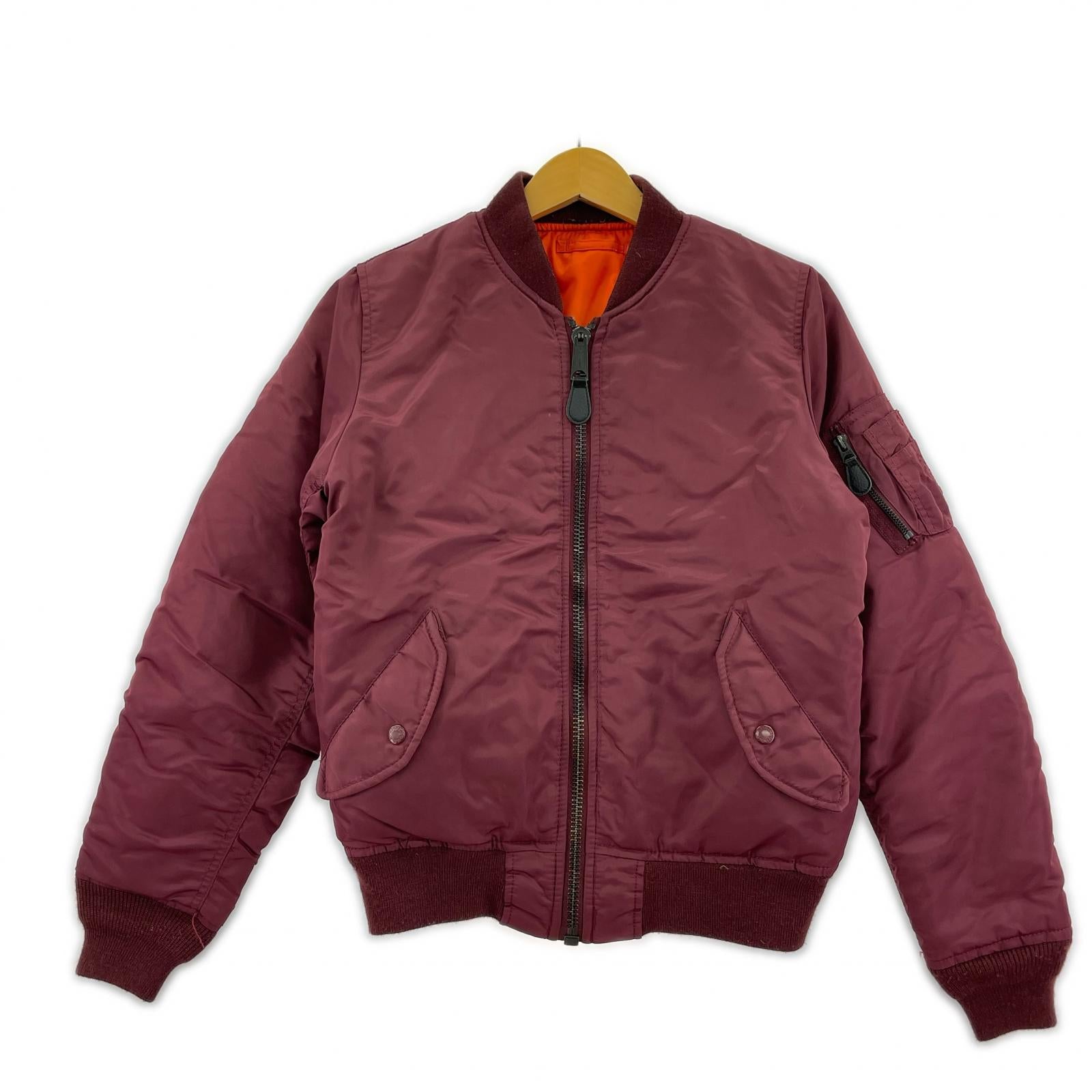 ジャケット COMMERCIAL MA-1 (M) 6202050 M レッド