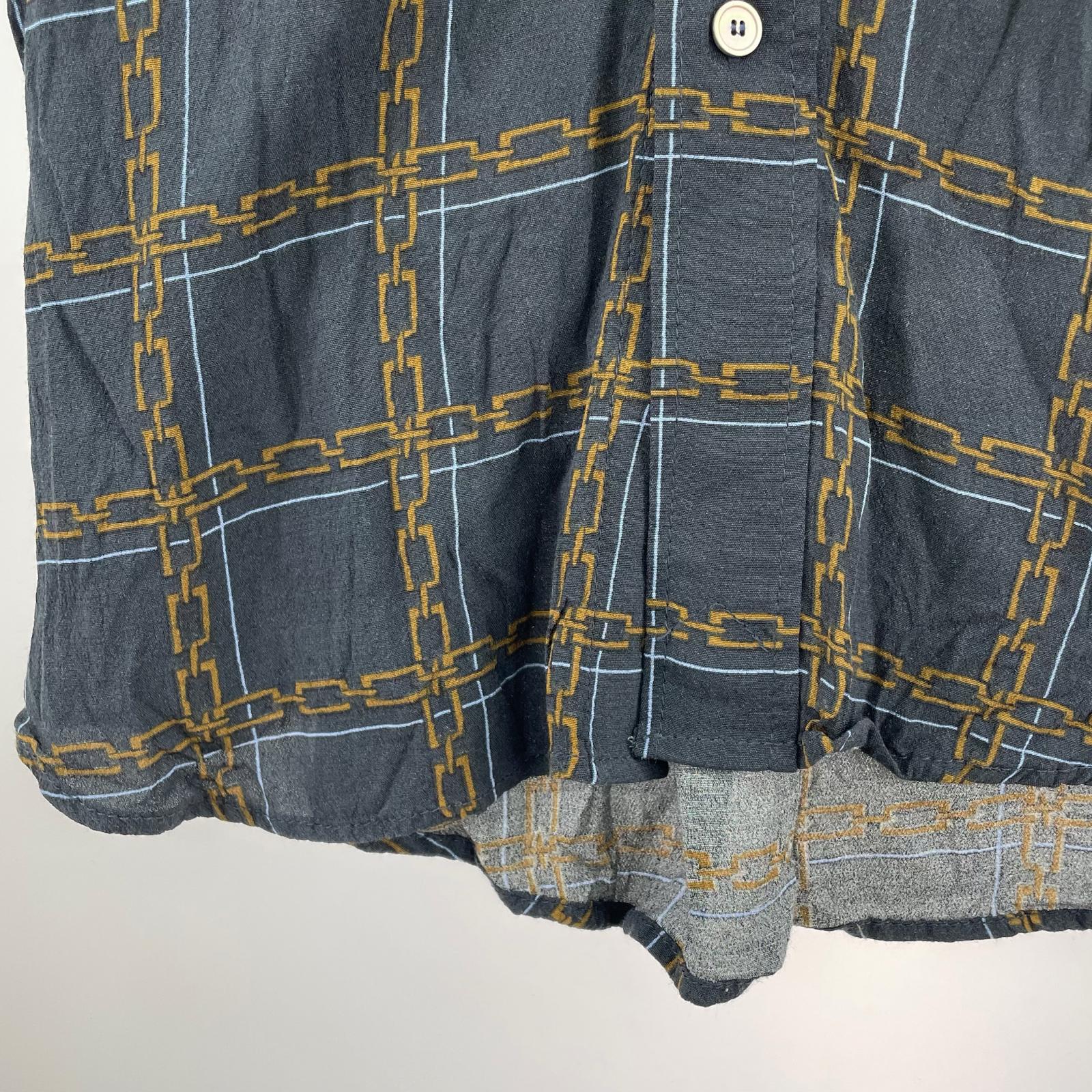 長袖シャツ HIOPE StockHolm 柄 シャツ 48 マルチカラー