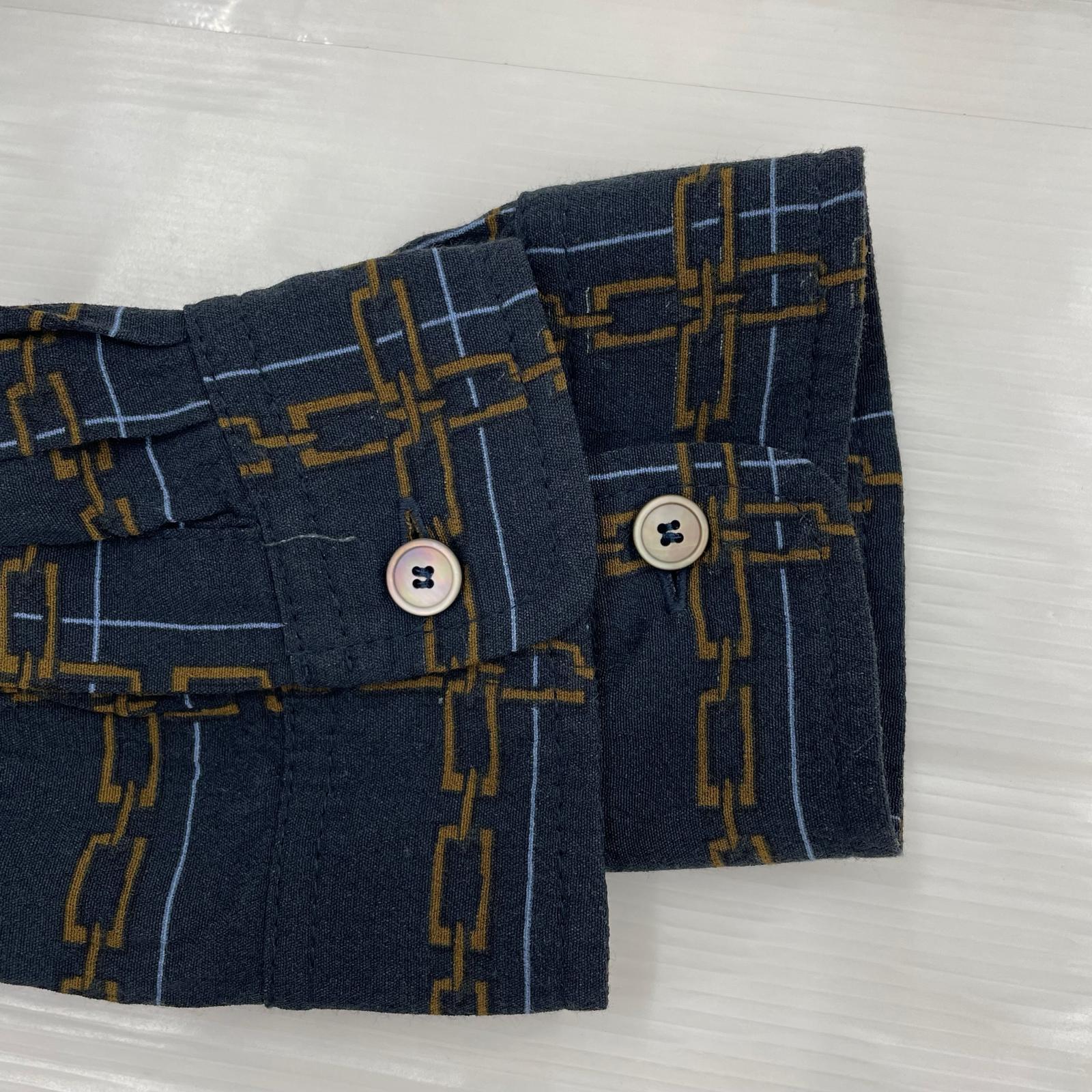 長袖シャツ HIOPE StockHolm 柄 シャツ 48 マルチカラー