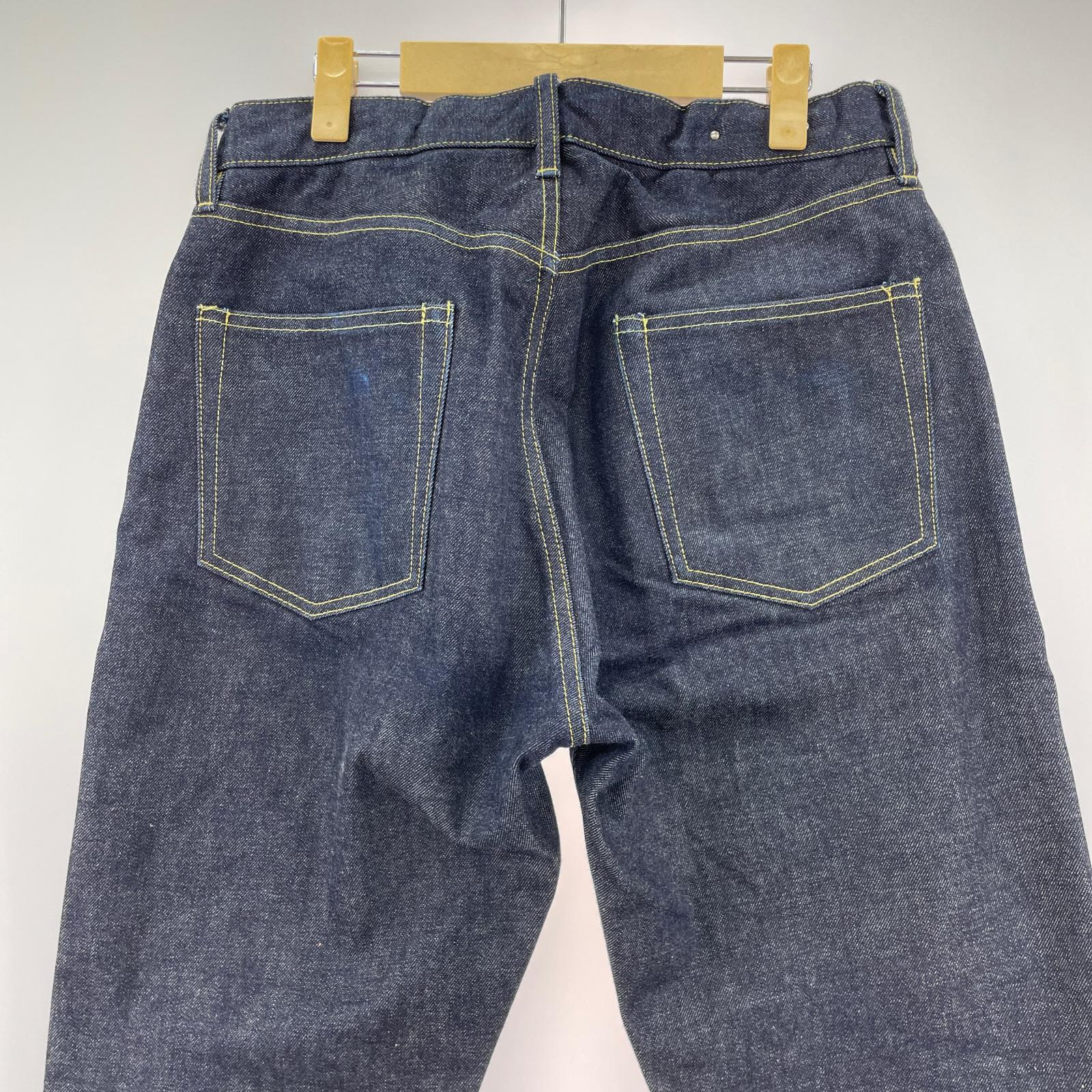 デニムパンツ 2508-1001-80-302 テーパード 7 ネイビー