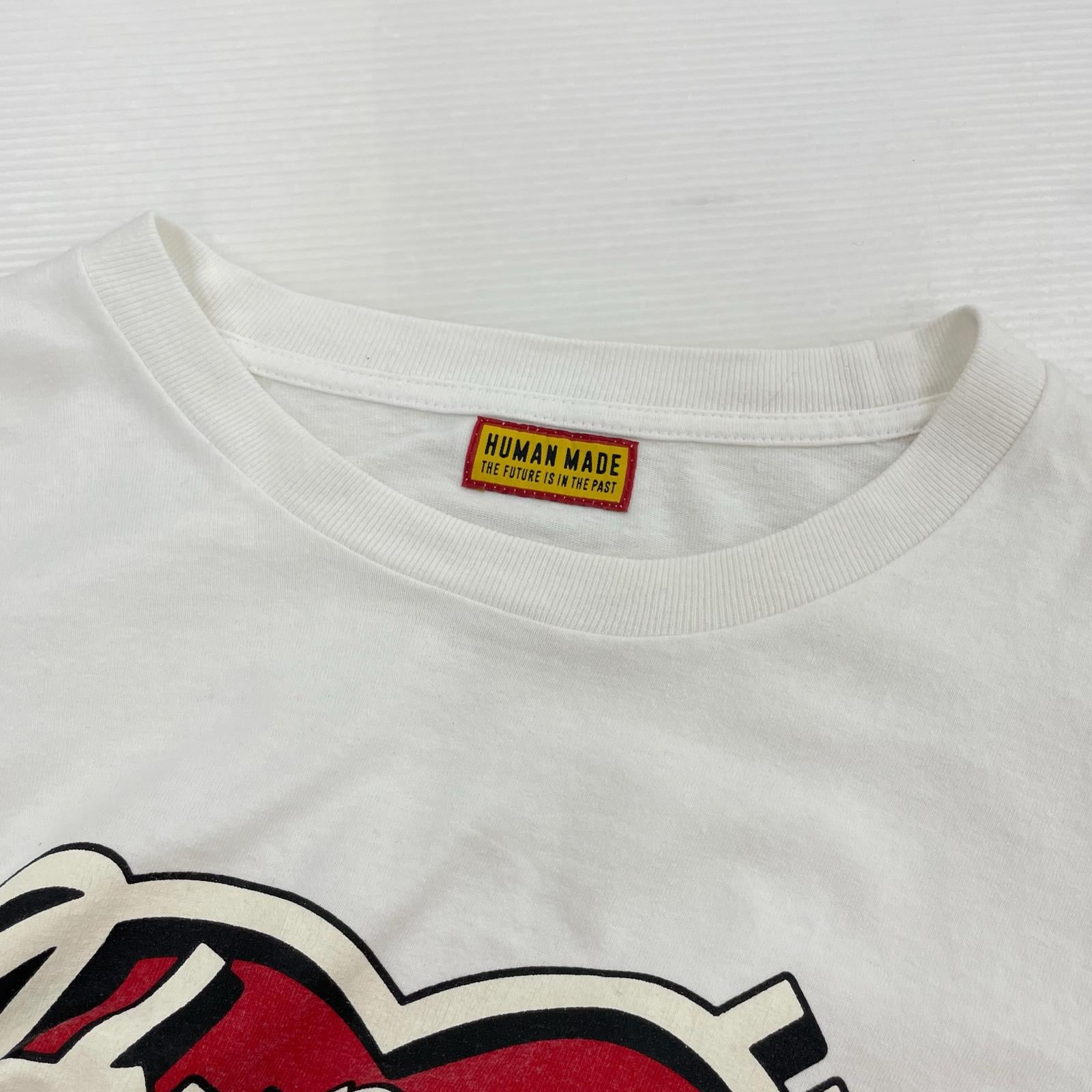 長袖Tシャツ GRAPHIC L/S T-SHIRT ホワイト