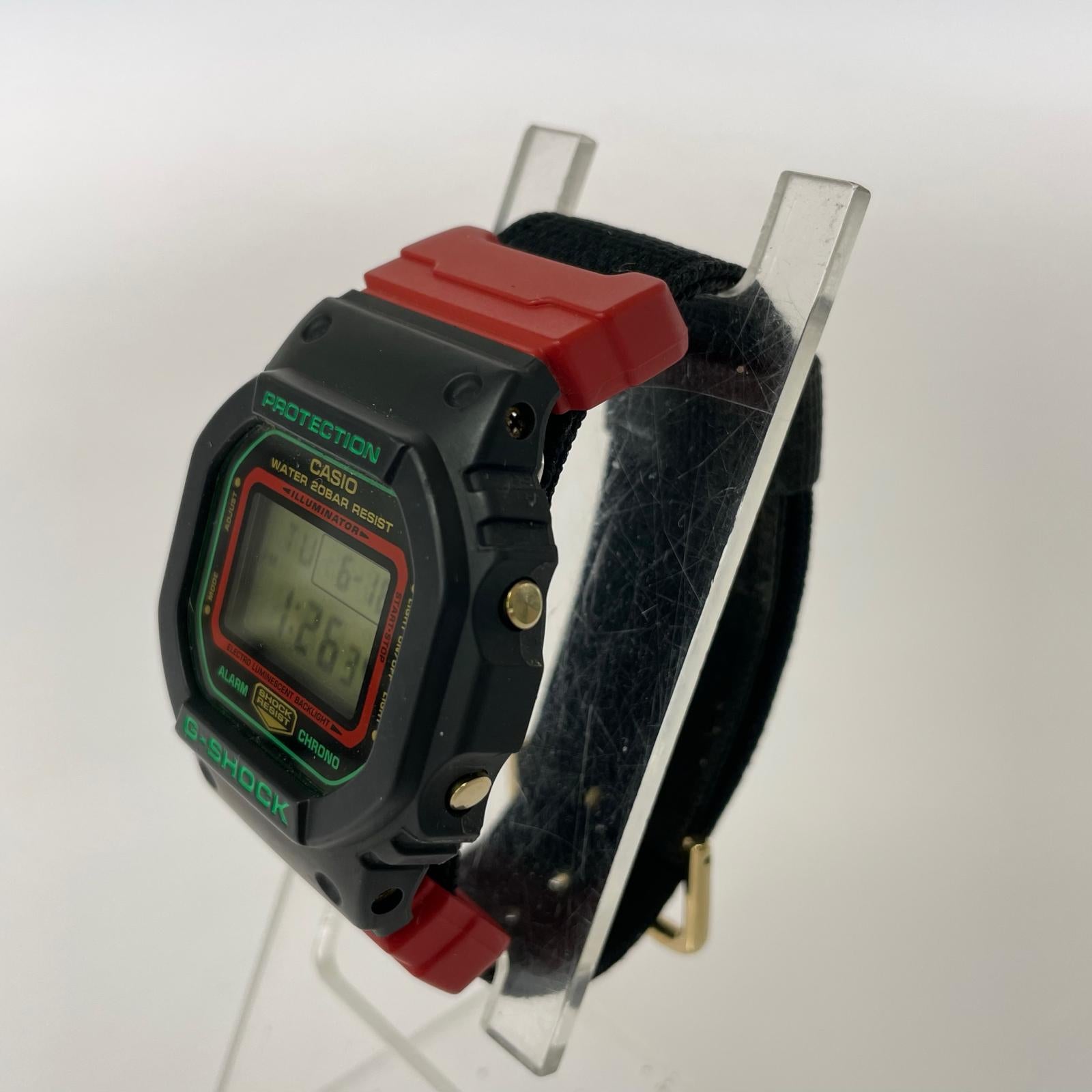 腕時計 DW-5600THC QZ腕時計 ブラック