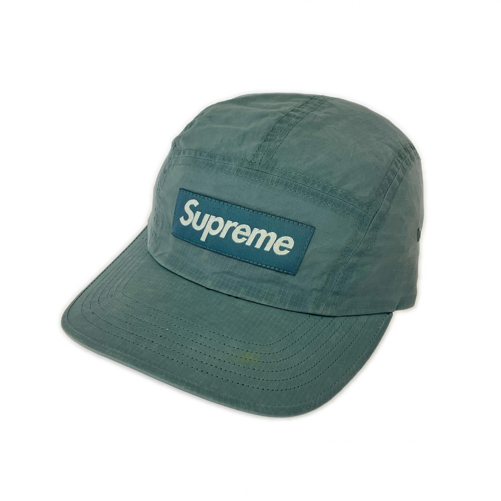 キャップ DRY WAX COTTON CAMP CAP グレー