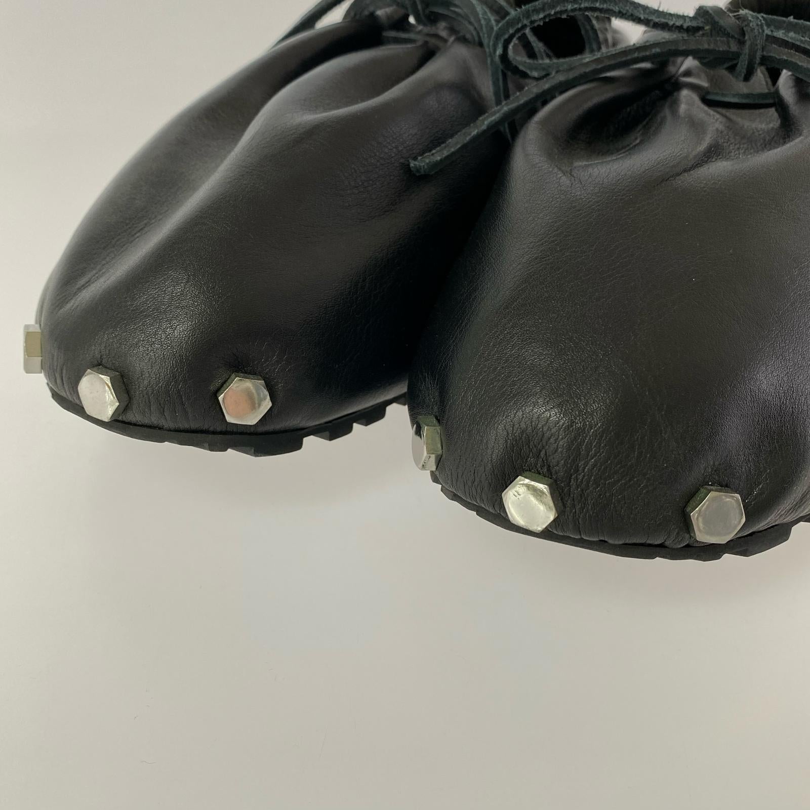 シューズ OUAT SPACE FLATS(42) ブラック