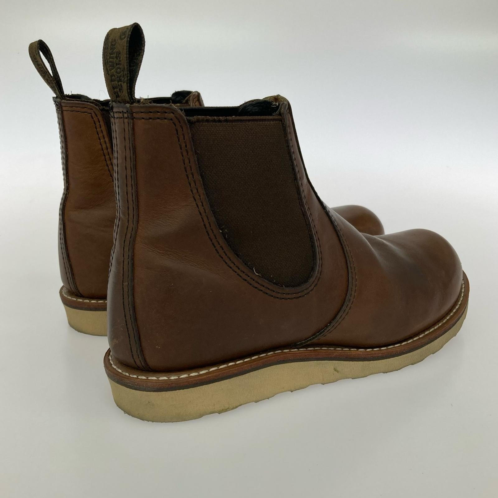 ブーツ RED WING 3190 クラシック チェルシー us9.5 27.5cm (US9 1/2 UK9 EU45) ブラウン