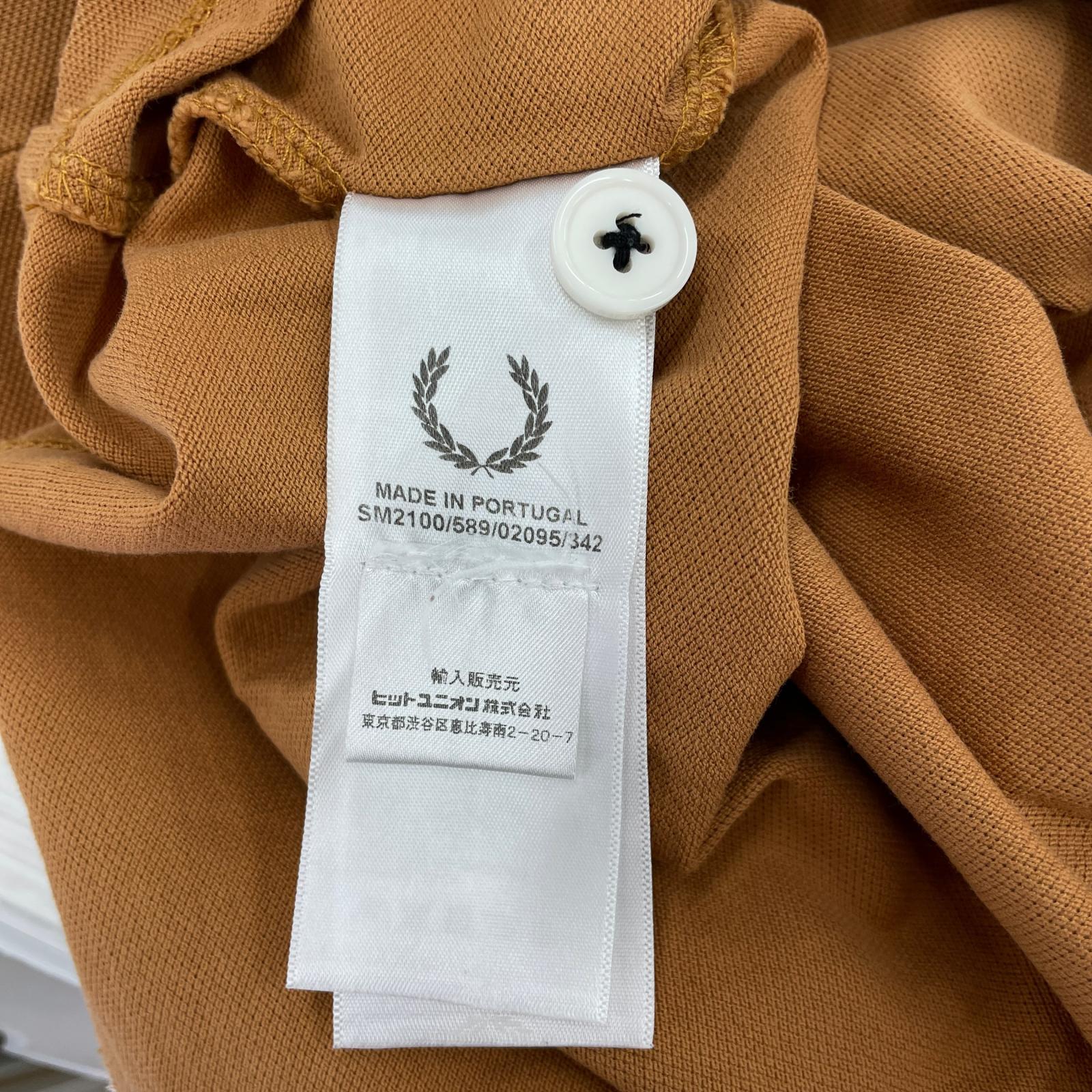ポロシャツ × FRED PERRY 茶色 (36) 36 ブラウン
