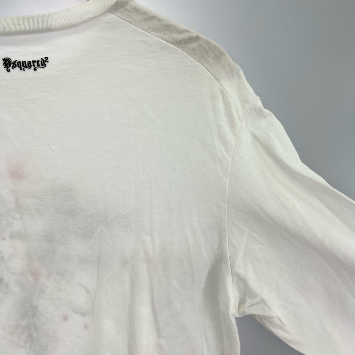 長袖Tシャツ プリントTEE 2 ホワイト M ホワイト