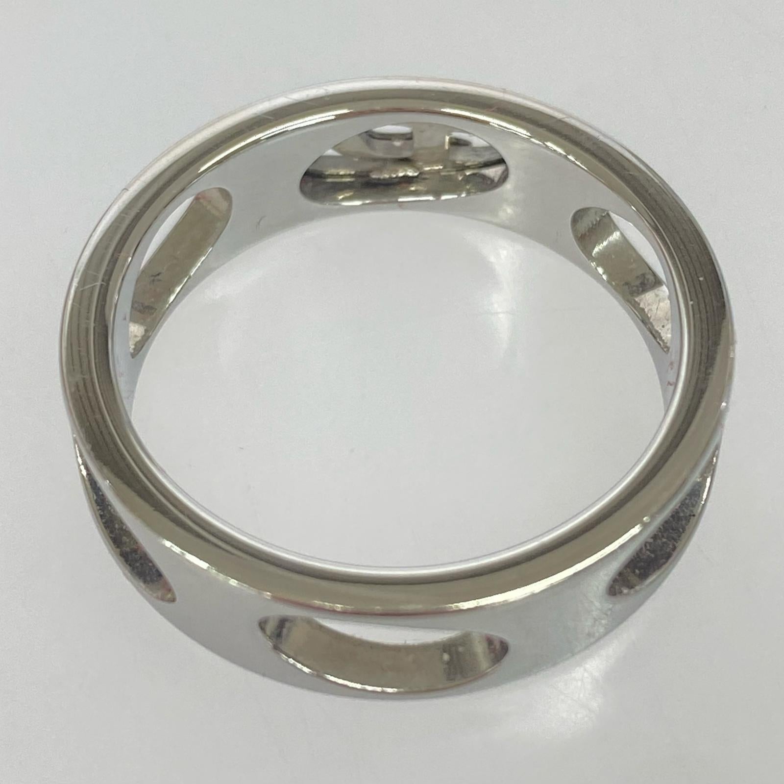 リング・指輪 LOGO RING STEEL オーバルD シルバー