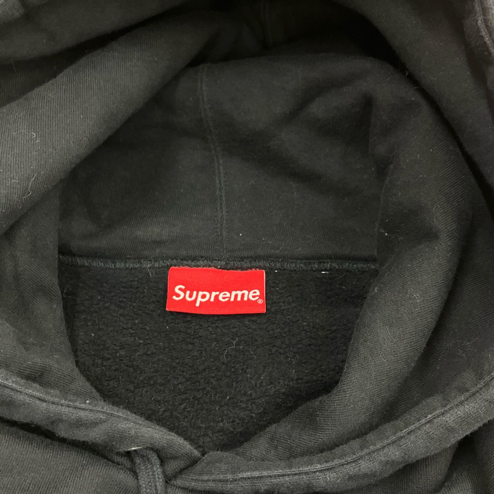 パーカー Contrast Hooded Sweatshirt ブラック(XL) ブラック