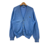 カーディガン VINTAGE CHEMISE フランス製 青 3 ブルー