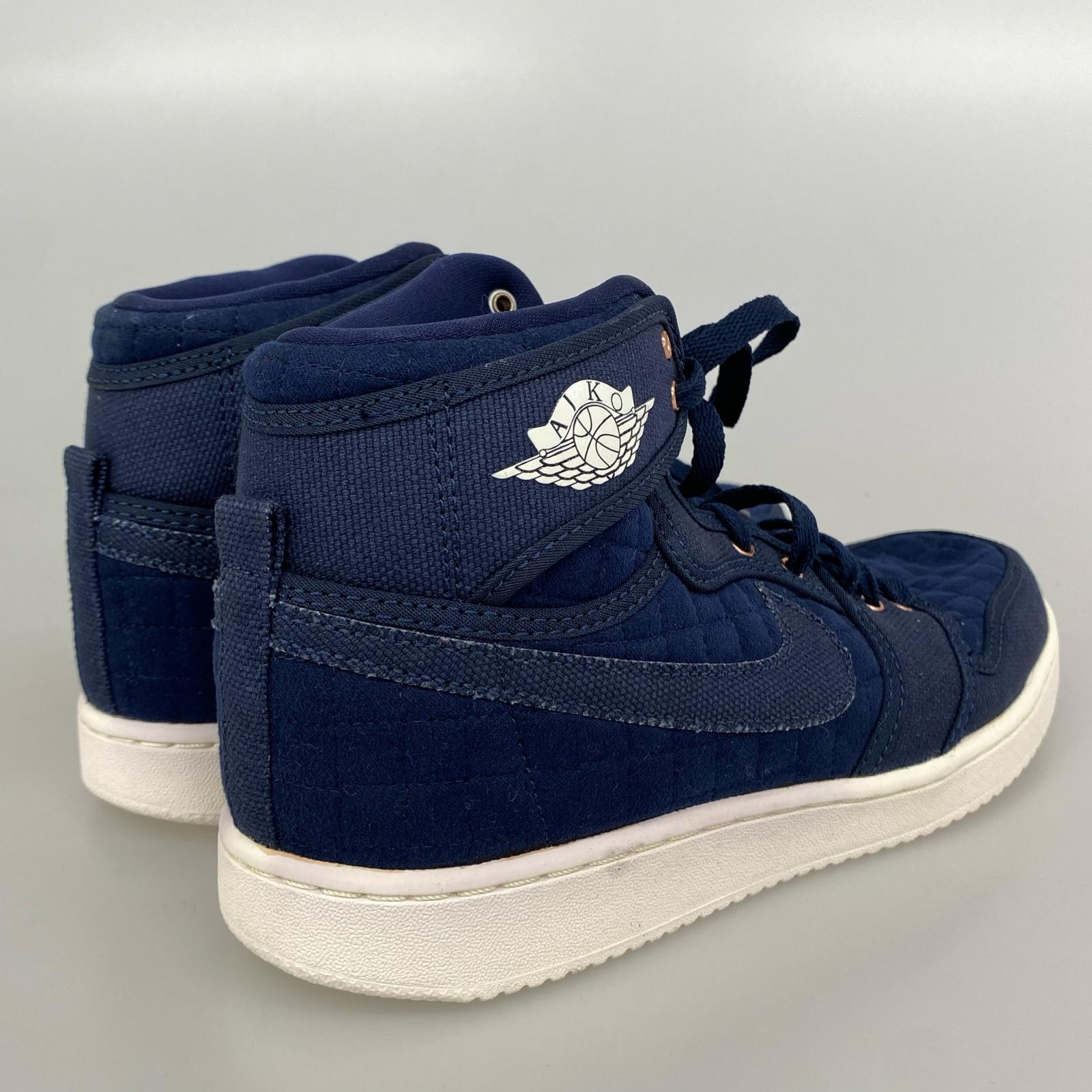 スニーカー AIR JORDAN KO BLUE QUILTED 25.0cm 25cm (US7 UK6 1/2 EU40) ネイビー