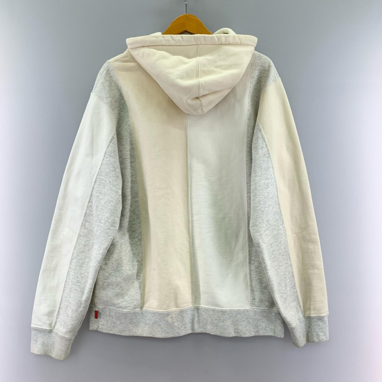 パーカー Tricolor Hooded Sweatshirt M ホワイト