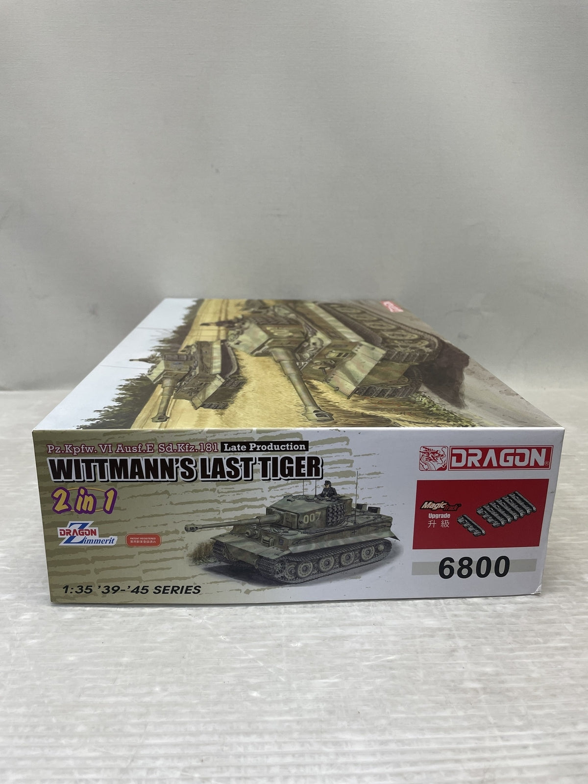 1/35 WW.II ドイツ軍 ティーガーI 後期生産型 ヴィットマン ミリタリープラモ