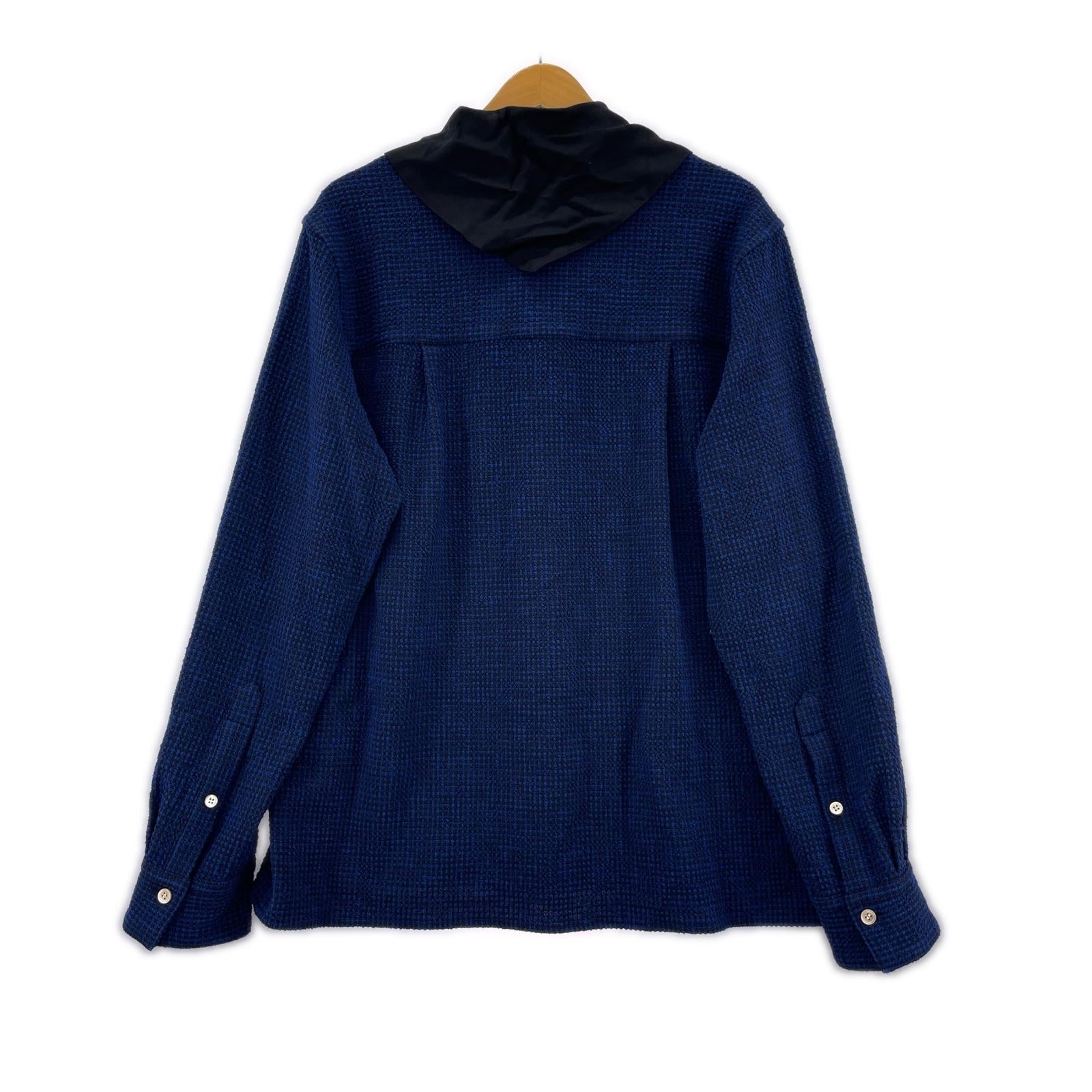長袖シャツ 24AW スカーフシャツ 1 ネイビー