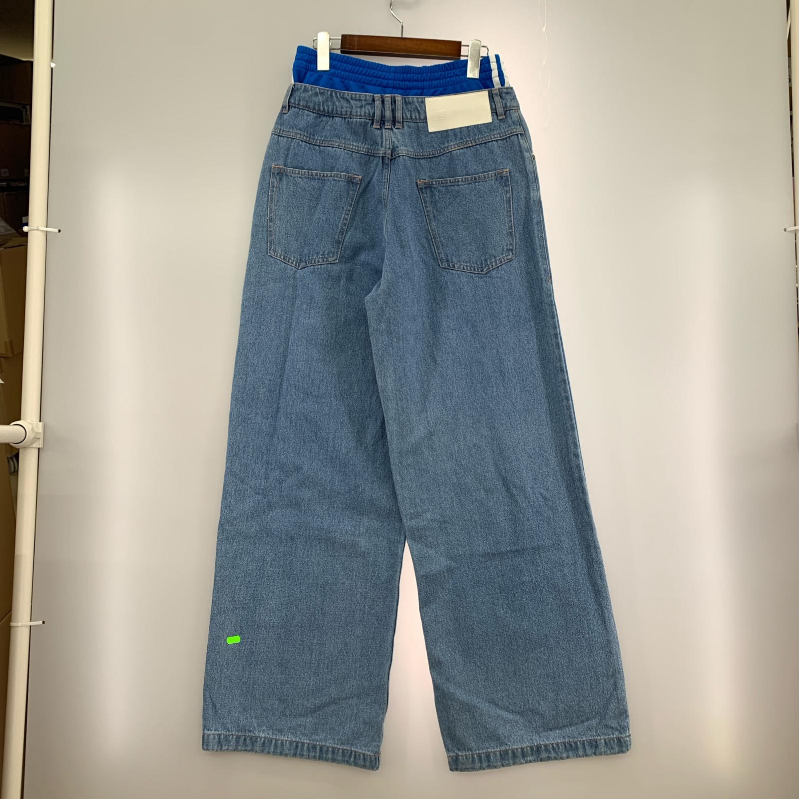 デニムパンツ セニア シュナイダー デニムパンツ 青 30 30