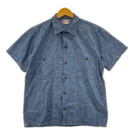 半袖シャツ 8 HOUR UNION S/S シャンブレー 開襟シャツ
