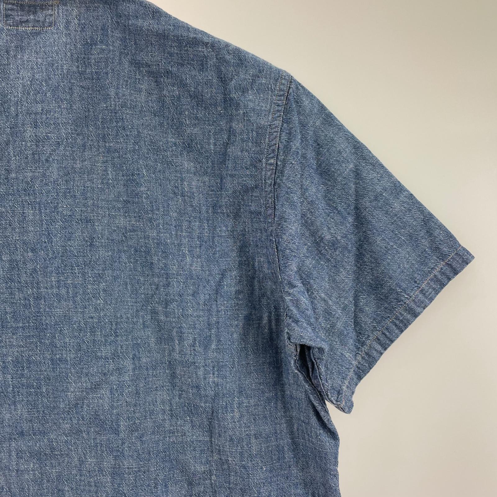 半袖シャツ 8 HOUR UNION S/S シャンブレー 開襟シャツ