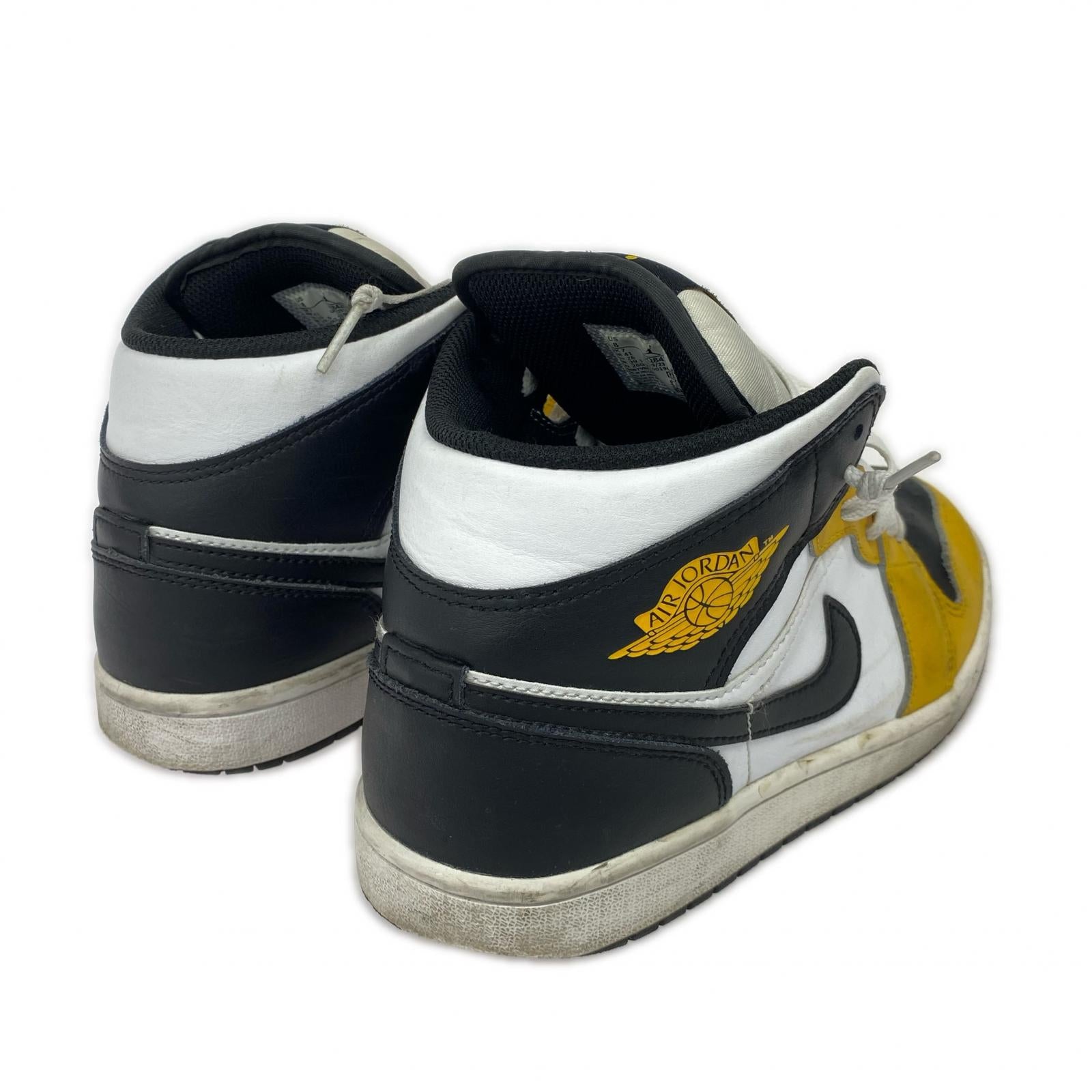 スニーカー AJ1 Mid YLW 26.0cm 26cm (US8 UK7 1/2 EU42)