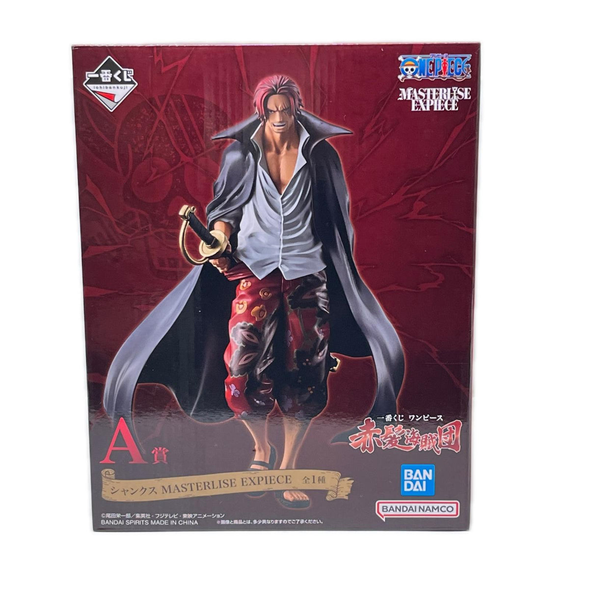 赤髪海賊団 A賞 シャンクス ワンピース/ONE PIECE バンダイスピリッツ フィギュア/グッズ