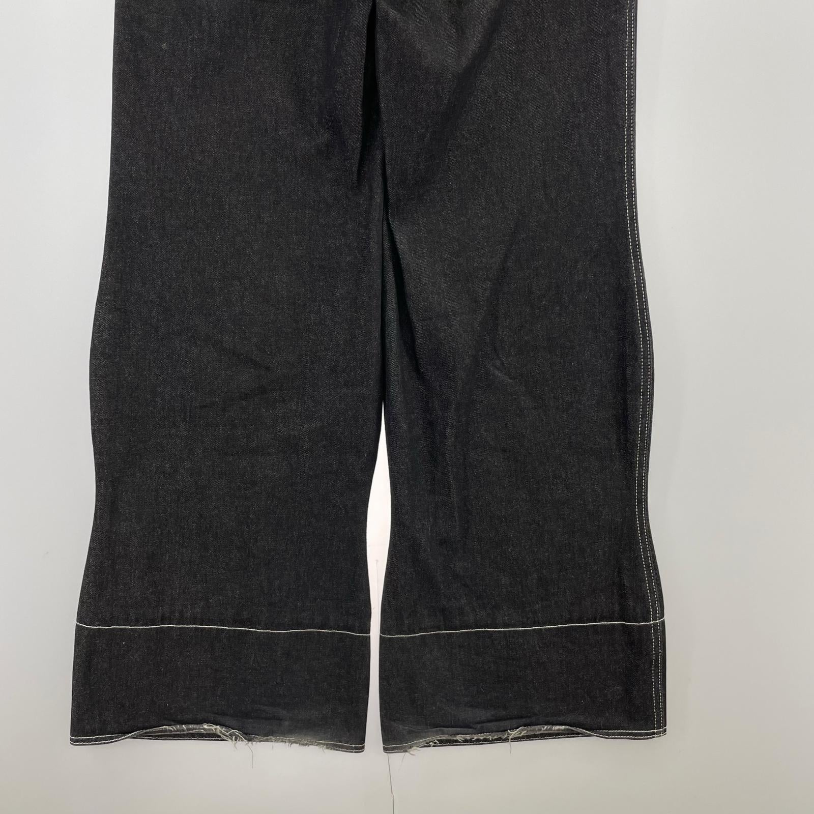 デニムパンツ 23AWPNB09 S ブラック
