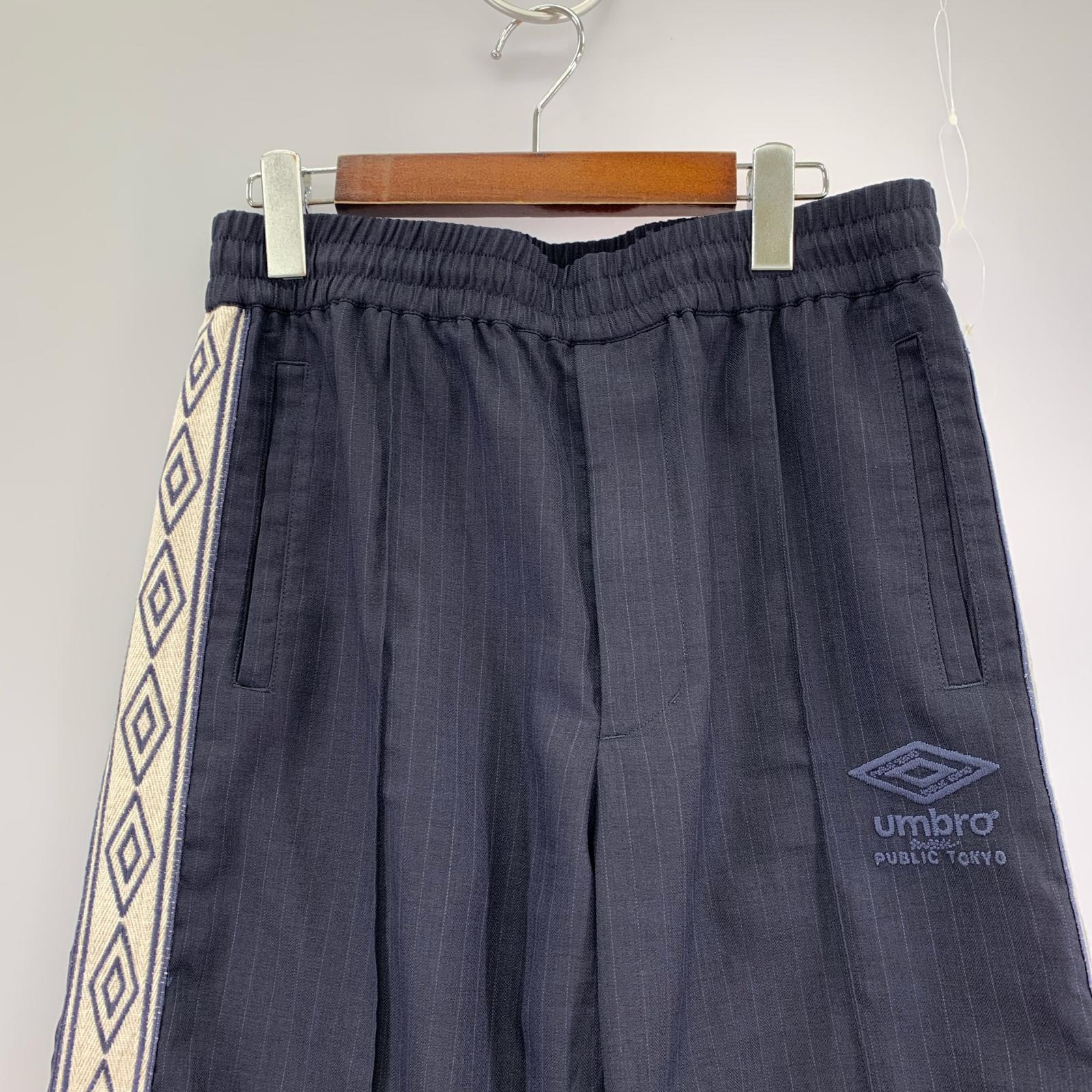 パンツ UMBRO ワイドトラックパンツ (1) 1 ネイビー