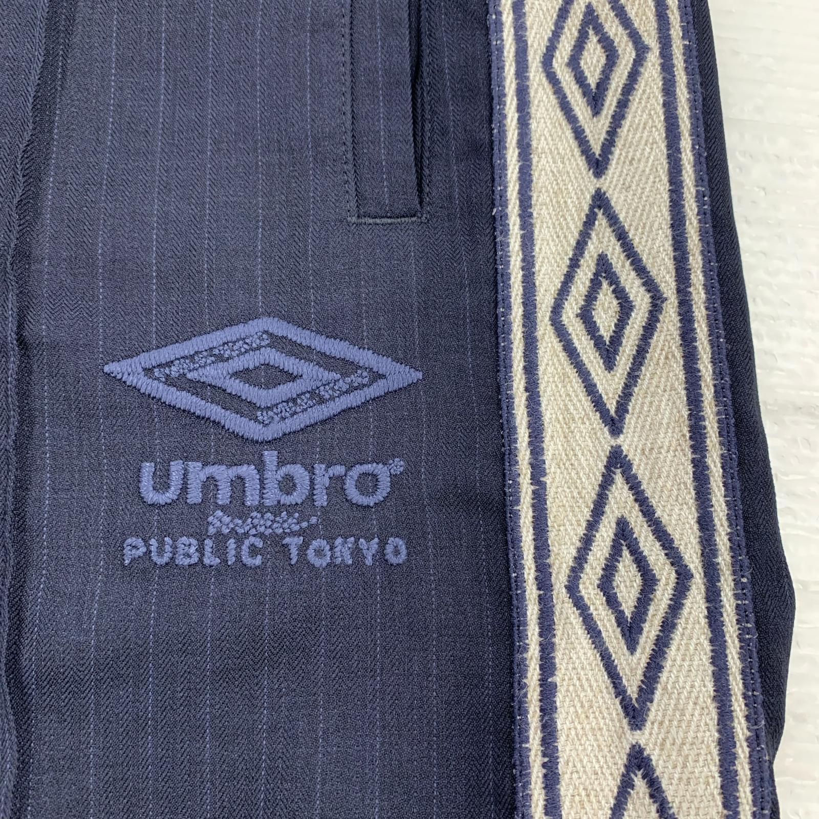 パンツ UMBRO ワイドトラックパンツ (1) 1 ネイビー