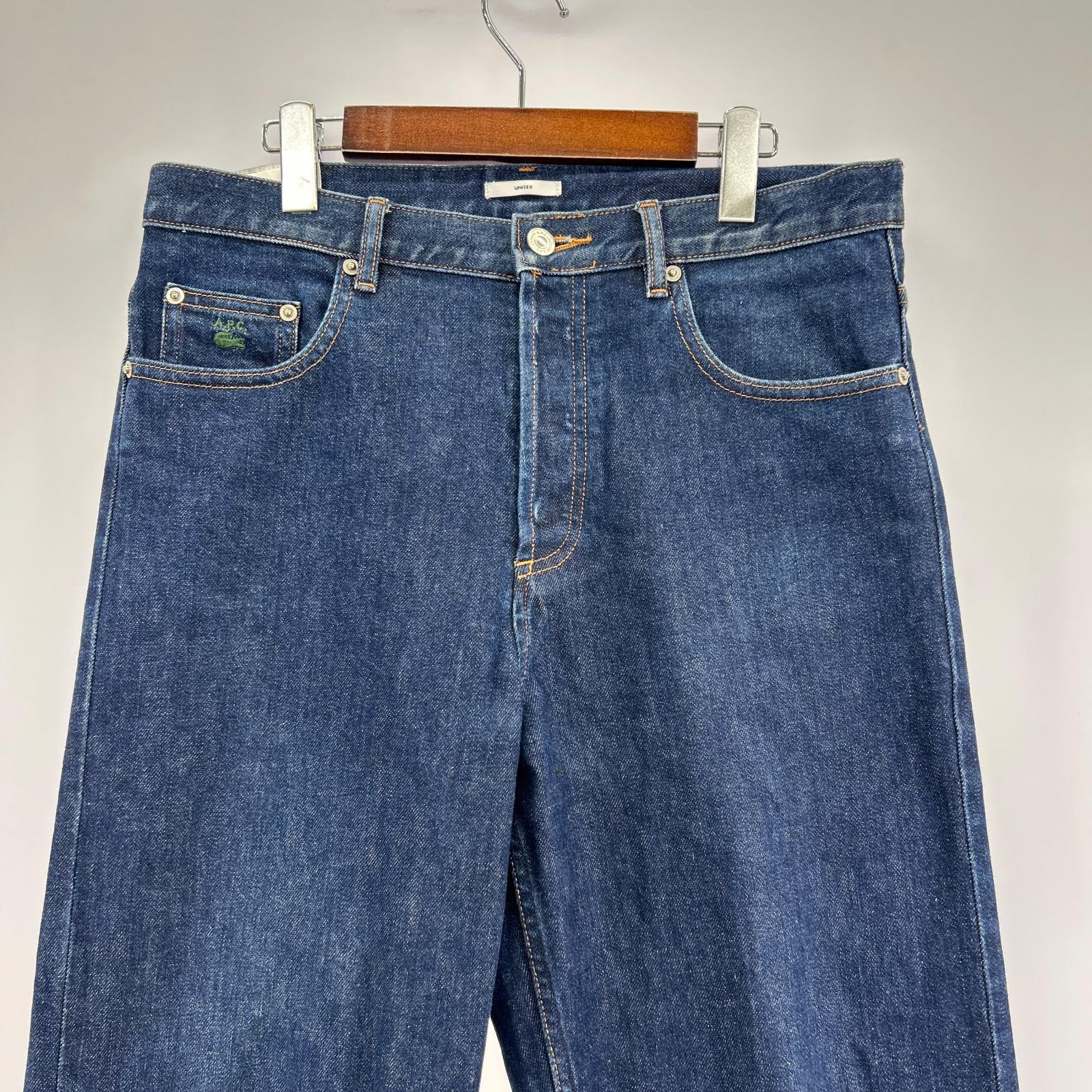 デニムパンツ ×LACOSTE デニムパンツ W30 30 ネイビー