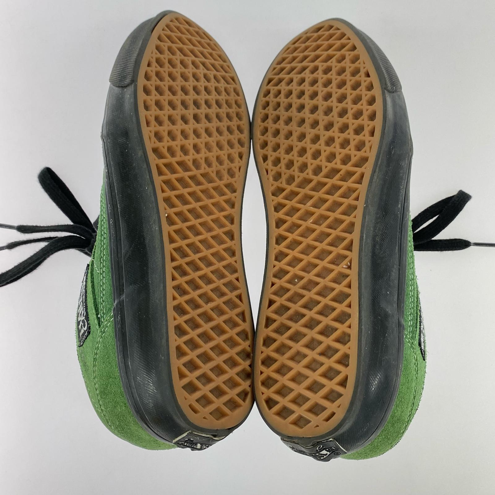スニーカー VANS HALF CAB REISSUE 33 VN000E975ZQ 緑 (27) 27cm (US9 UK8 1/2 EU44) グリーン