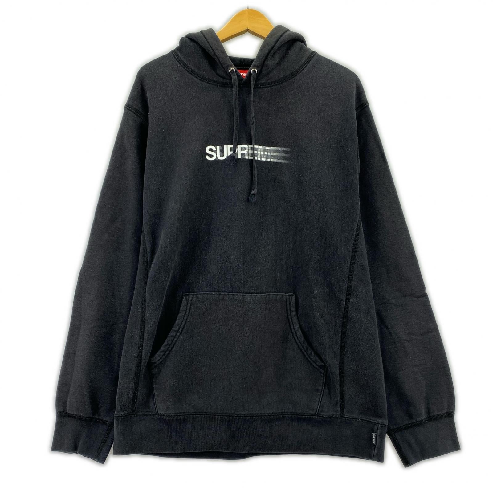 パーカー Supreme Motion Logo Hooded Sweatshirt ブラック (L) L ブラック