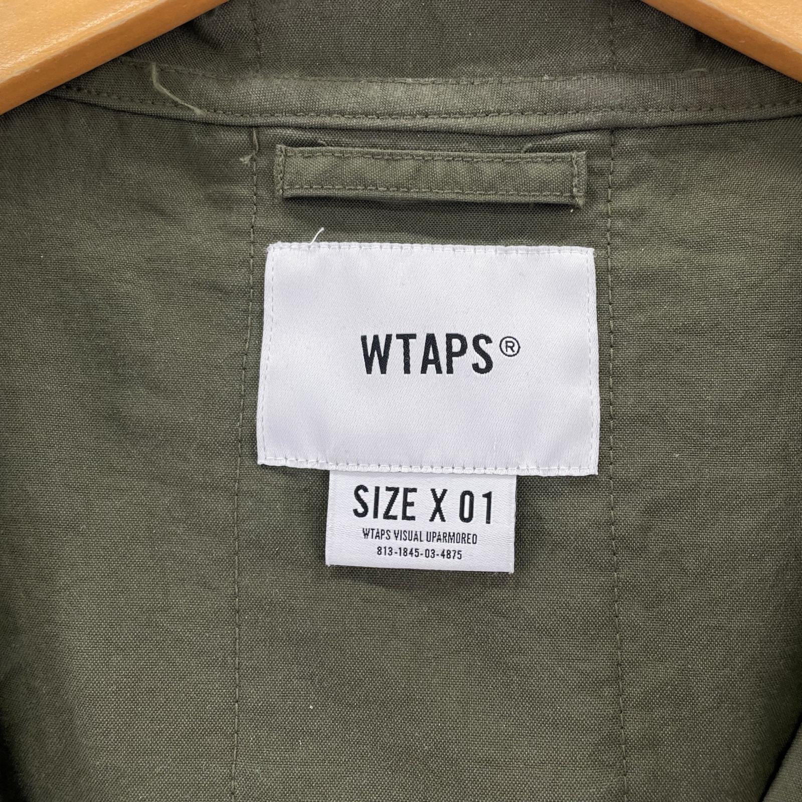 ジャケット 191WVDT-JKM02 NYLON PULLOVER カーキ
