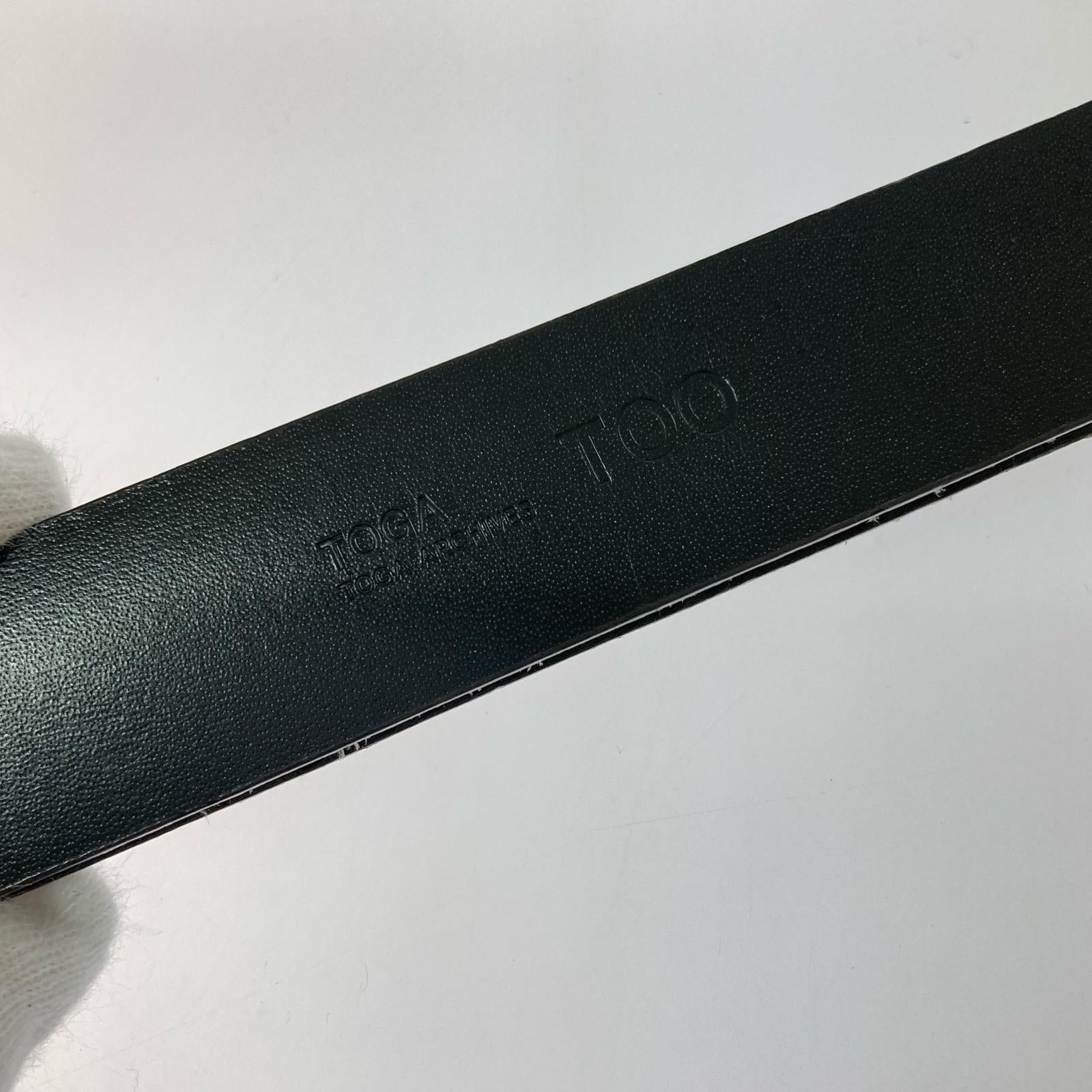その他アクセサリー ダブルバックル ベルト ブラック