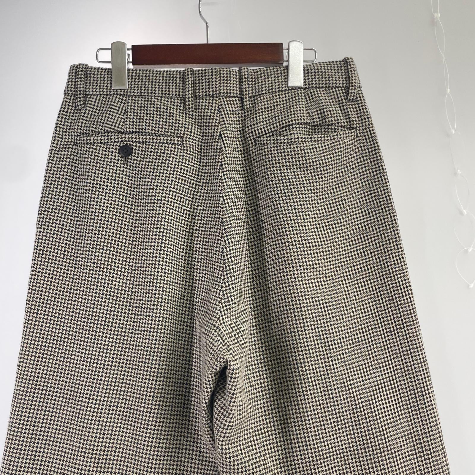 パンツ stein ハウンドトゥーススラックス M ベージュ系 M