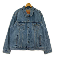 デニムジャケット トラッカージャケット 青 (XL)