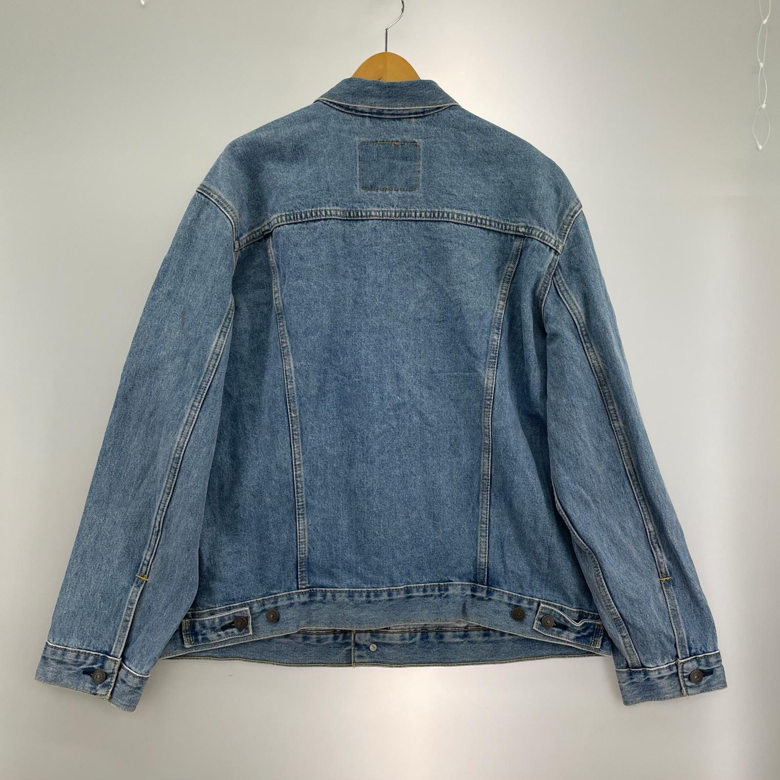 デニムジャケット トラッカージャケット 青 (XL)