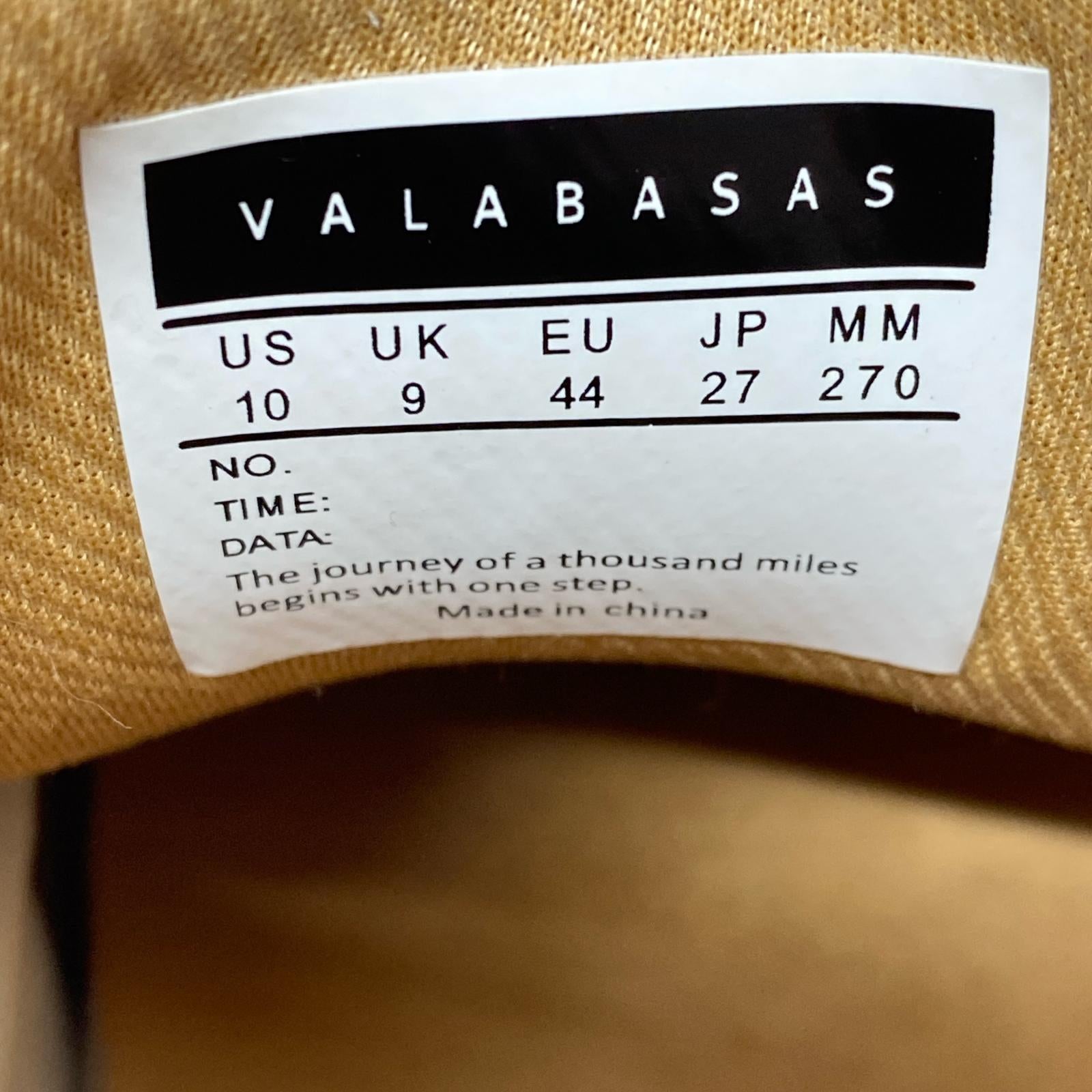 スニーカー VALABASAS VISION SHOES 27㎝ 27cm (US9 UK8 1/2 EU44) ベージュ
