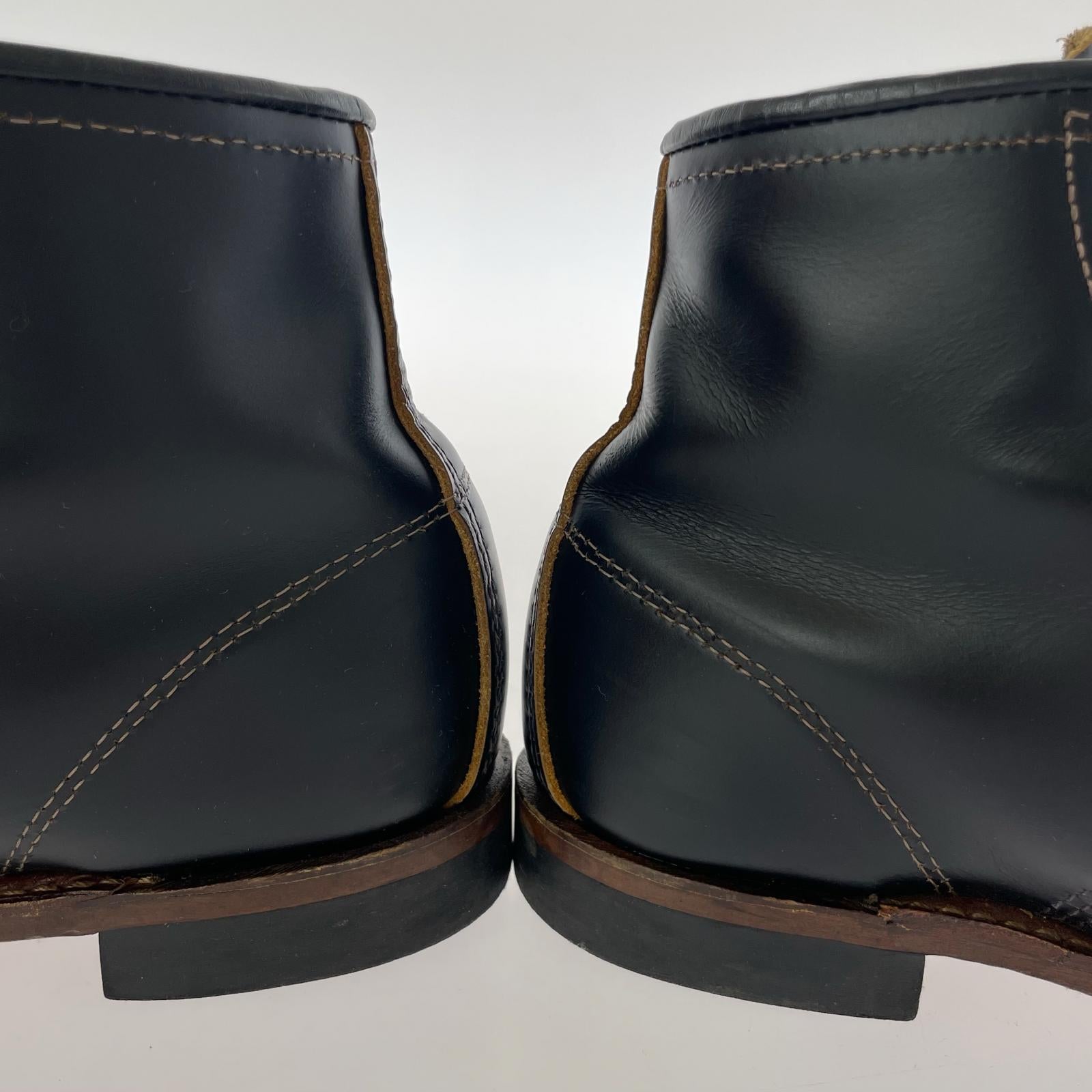 ブーツ BECKMAN BOOTS FLAT BOX 26.5cm (US8 1/2 UK8 EU43) ブラック