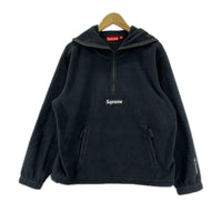 パーカー 24AW Polartec Facemask Half Zip 黒 (S) S ブラック
