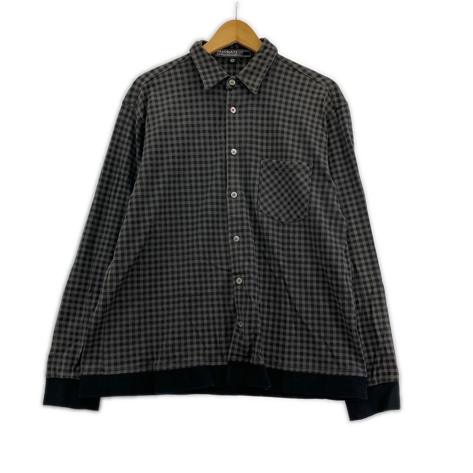 長袖シャツ LSチェックシャツ L L