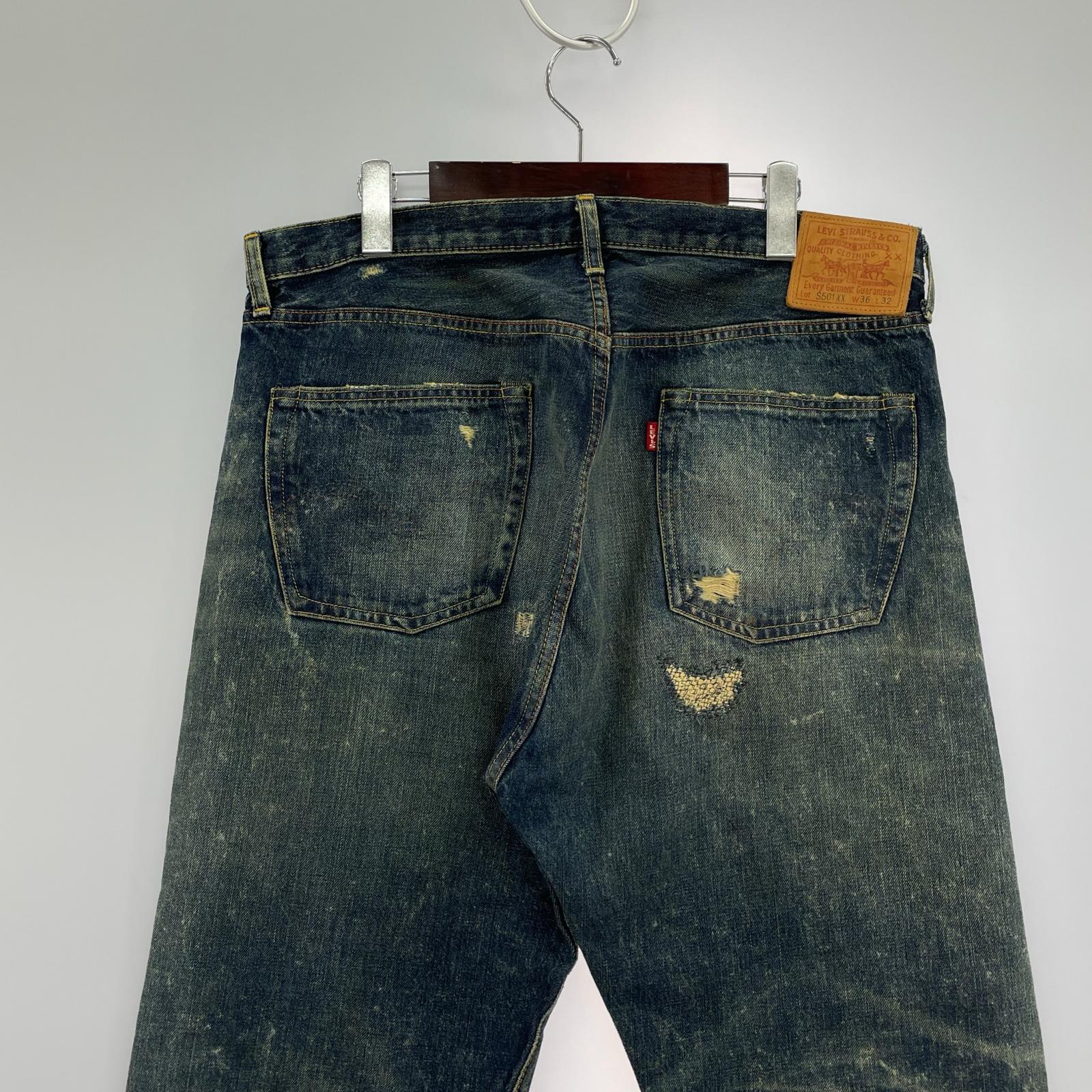 デニムパンツ S501XX 44年 大戦モデル インディゴ (36) 36 ブルー