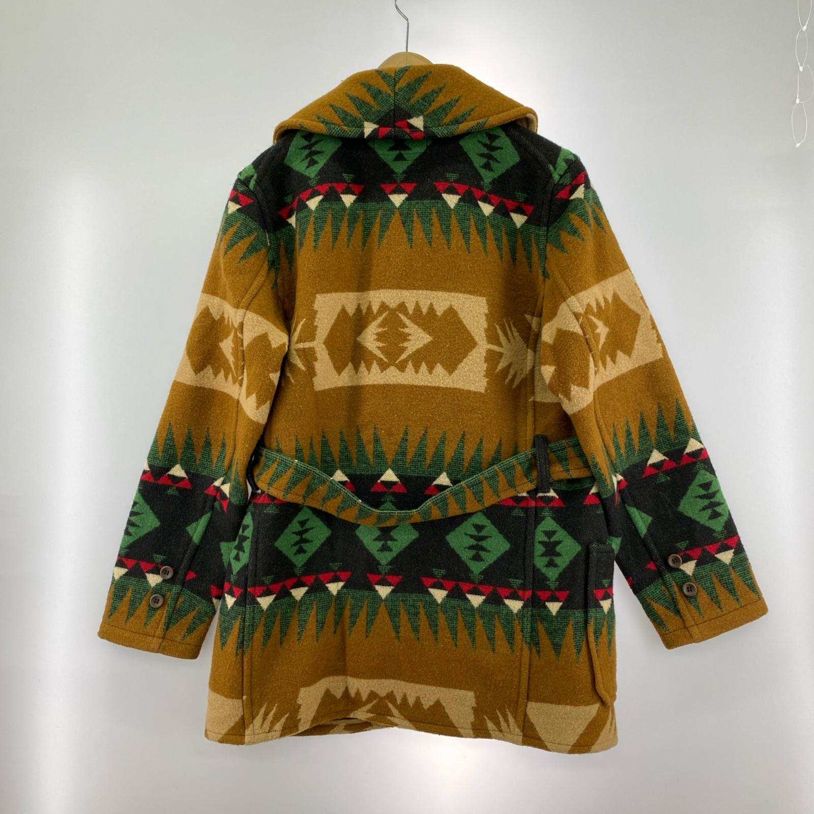 ジャケット 10s MACKINAW BLANKET COAT 茶 (40) ブラウン