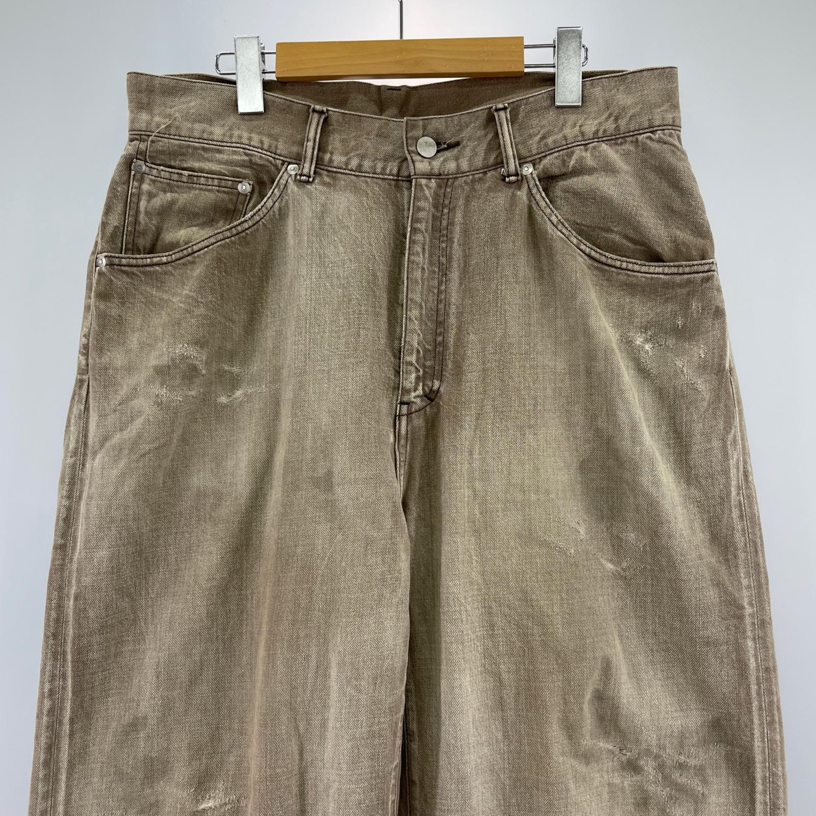 デニムパンツ 24AW TAPERED 5P DENIM PANTS ブラウン(3) 3 ブラウン