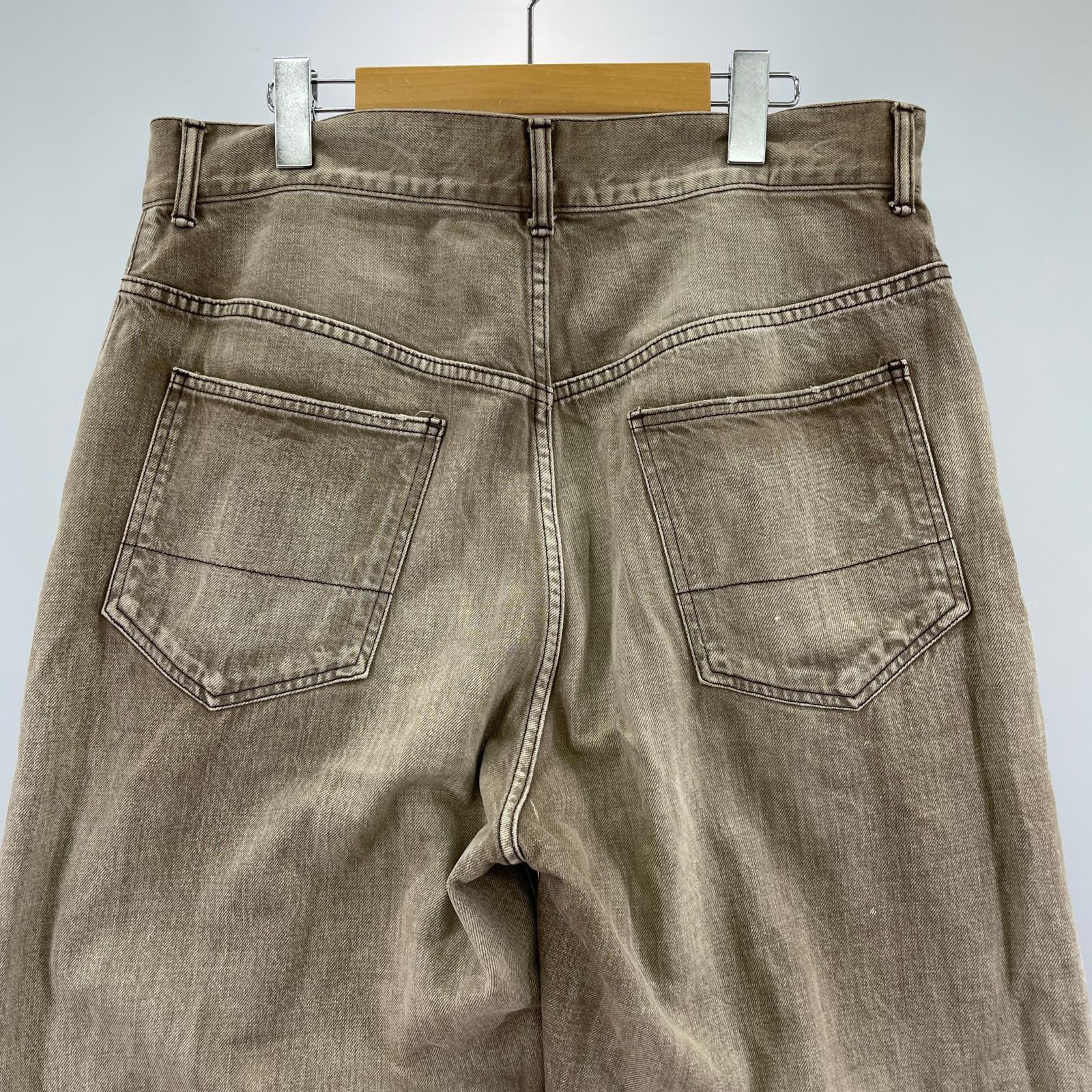 デニムパンツ 24AW TAPERED 5P DENIM PANTS ブラウン(3) 3 ブラウン