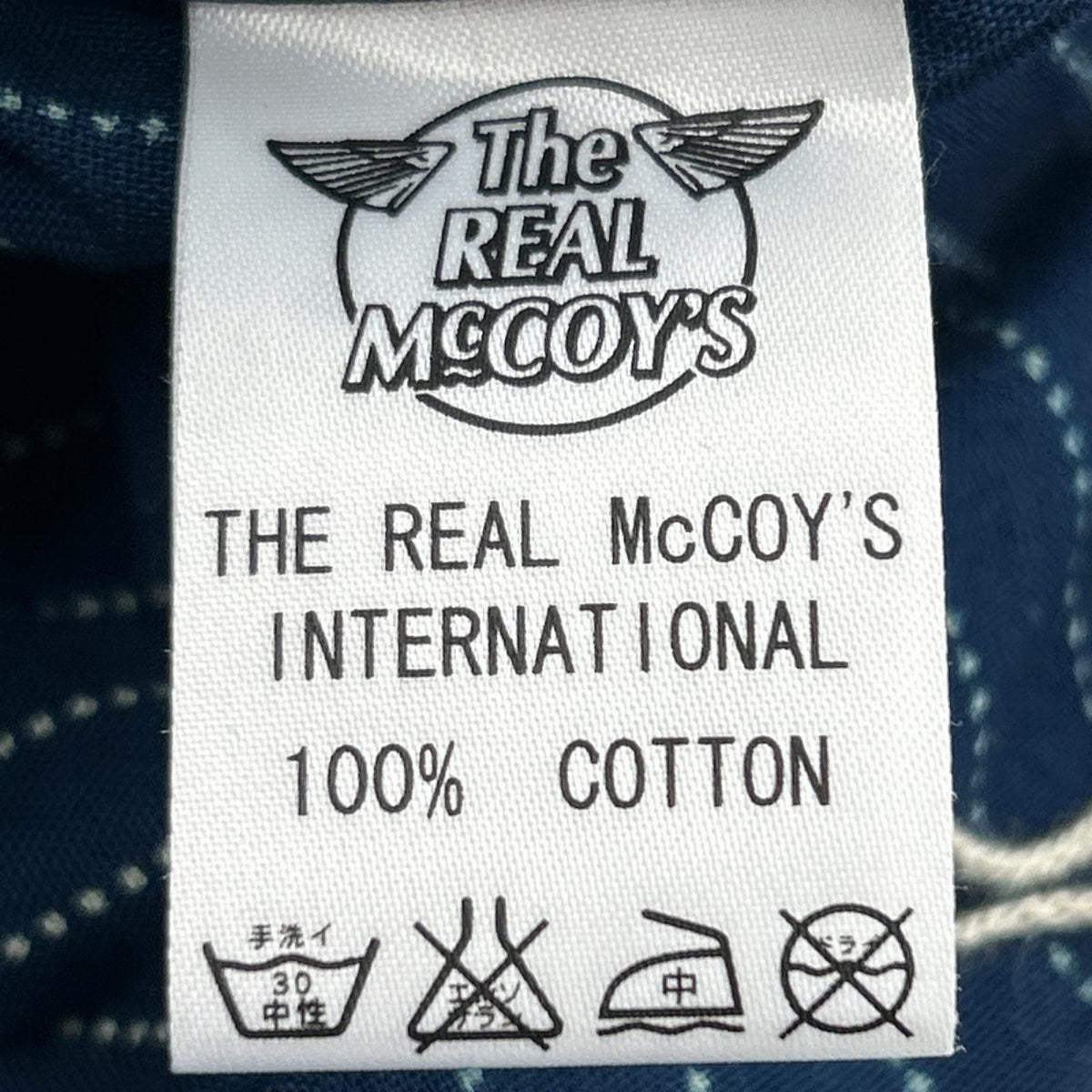 長袖シャツ JOE McCOY 8HOUR UNION 406 ウォバッシュ 14 紺 ネイビー