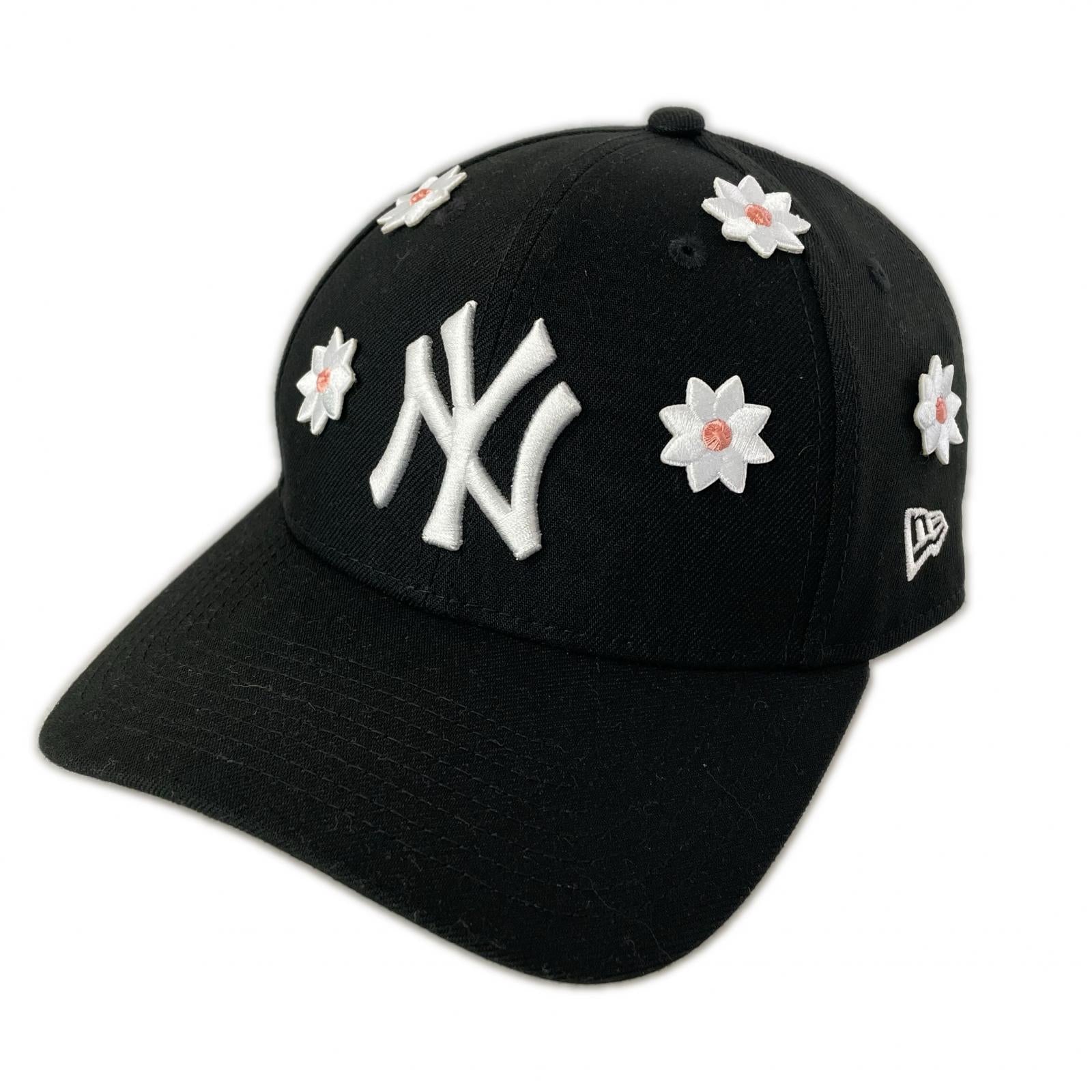 キャップ ×NICK GEAR 3D Flower Cap ブラック ブラック