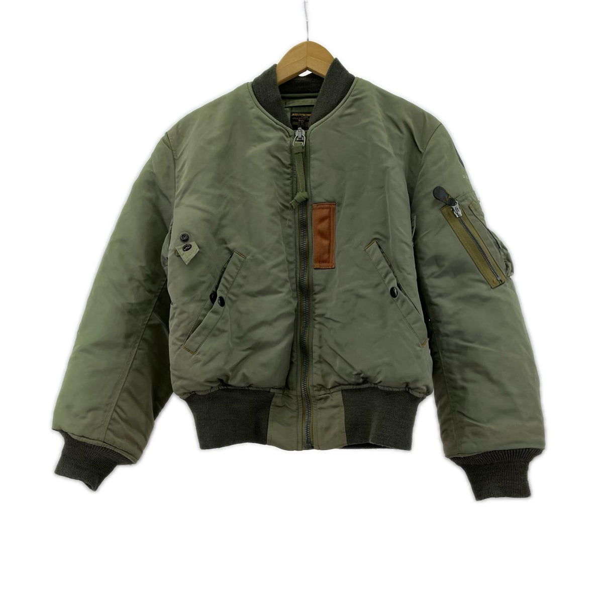 ジャケット MA-1 フライトジャケット KHK S カーキ