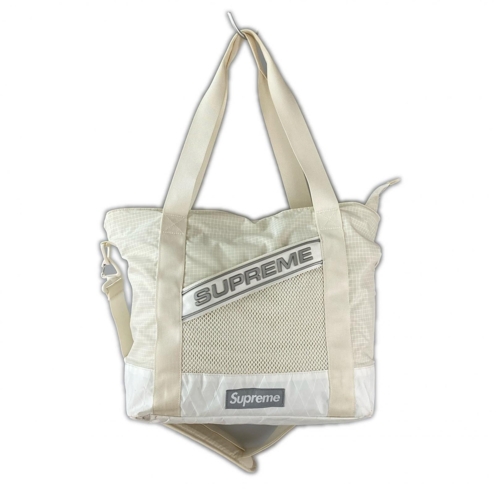 ショルダーバッグ Supreme 23AW TOTE BAG トートバッグ ホワイト ホワイト