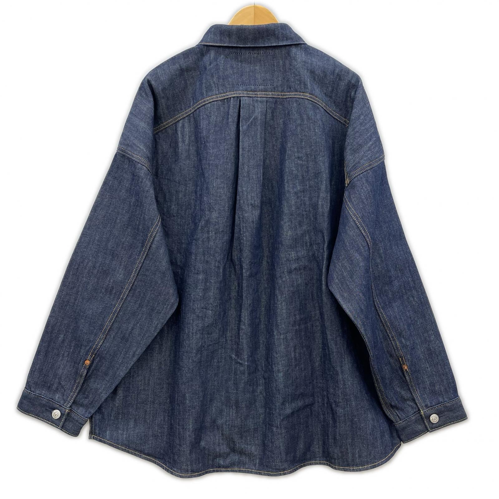 長袖シャツ JordanOvershirt Jacket/サイズL L ネイビー